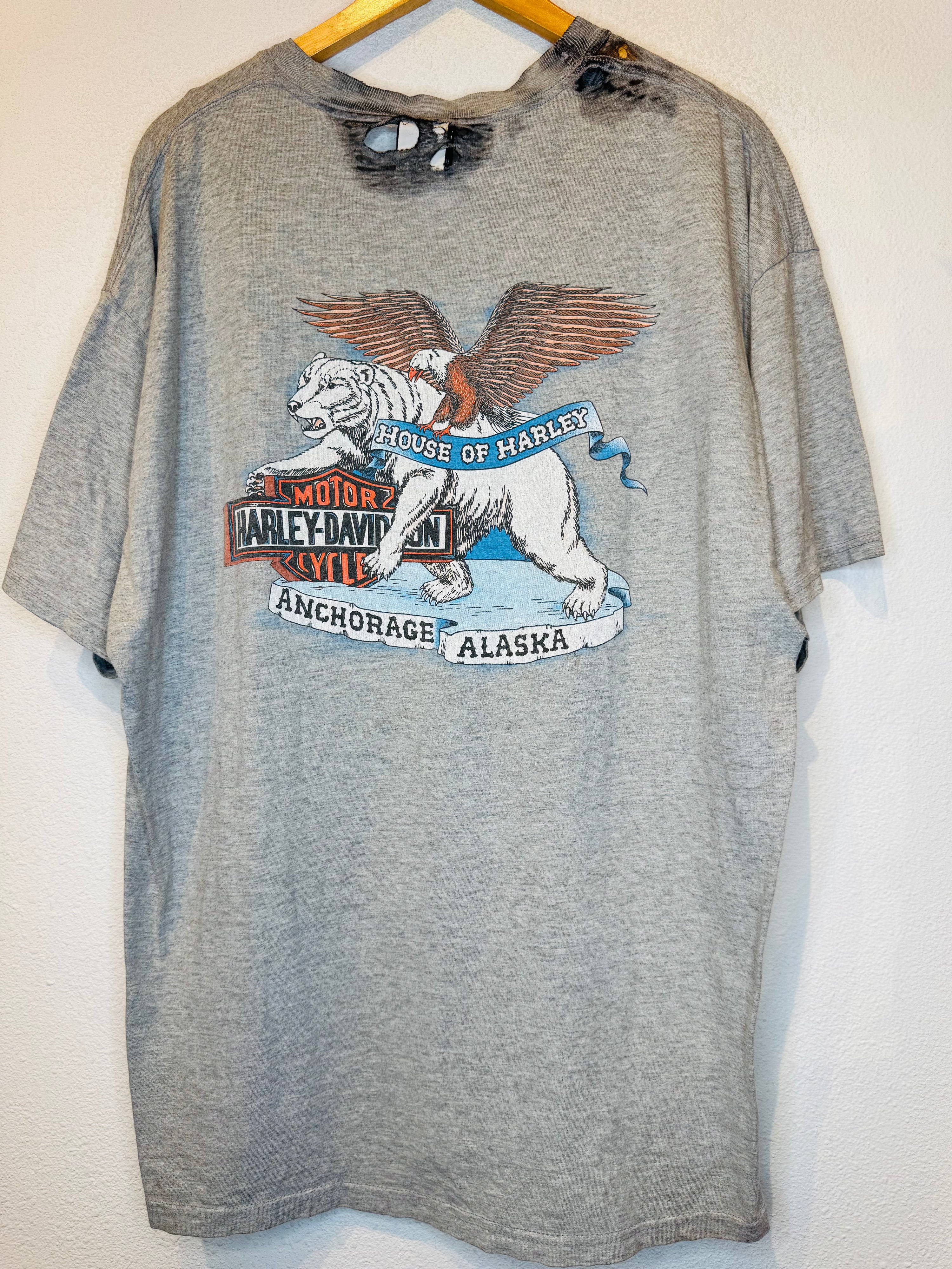 Alaska Harley Vintage Tee
