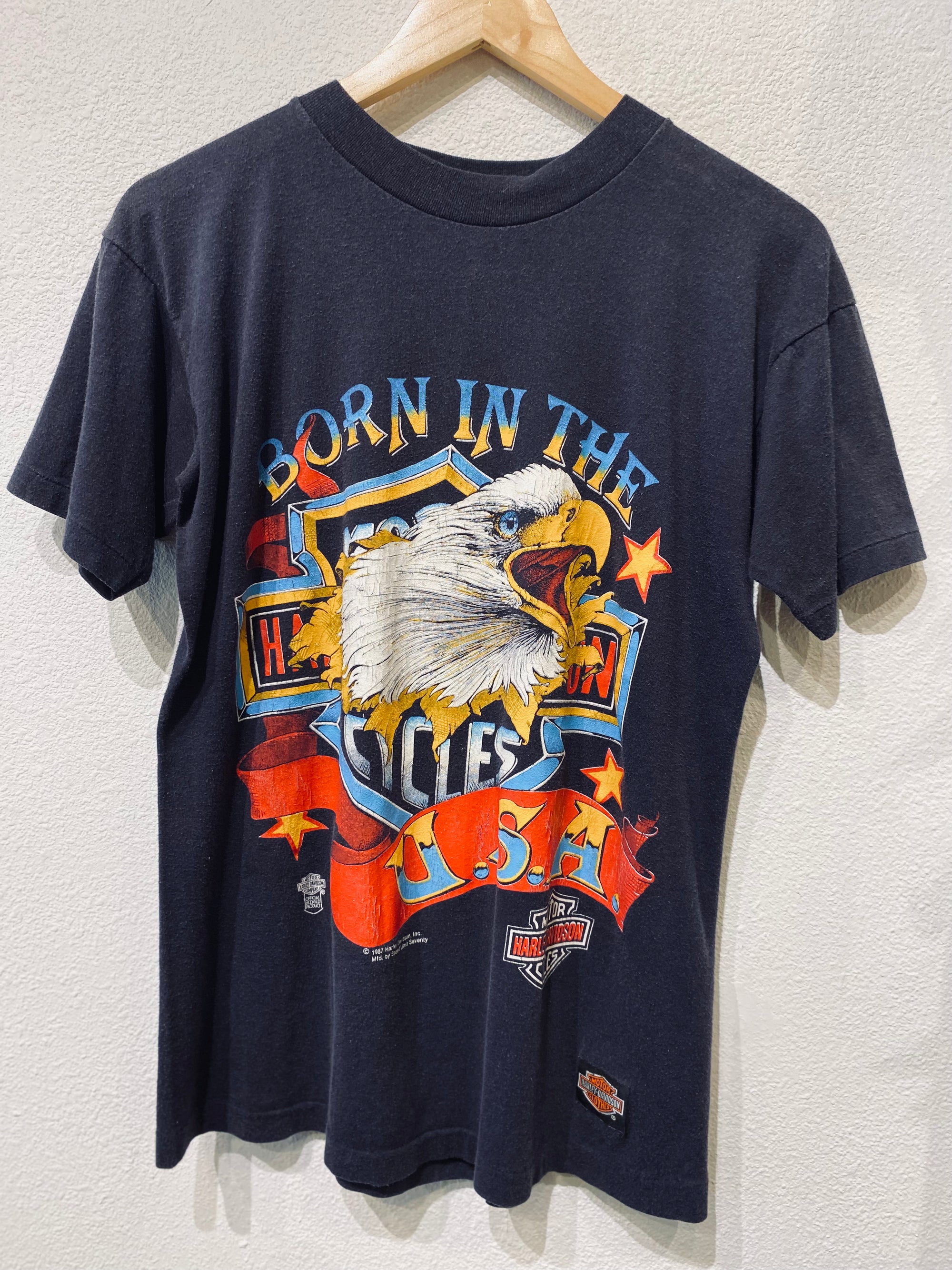 '87 Born in the USA Harley Vintage Tee