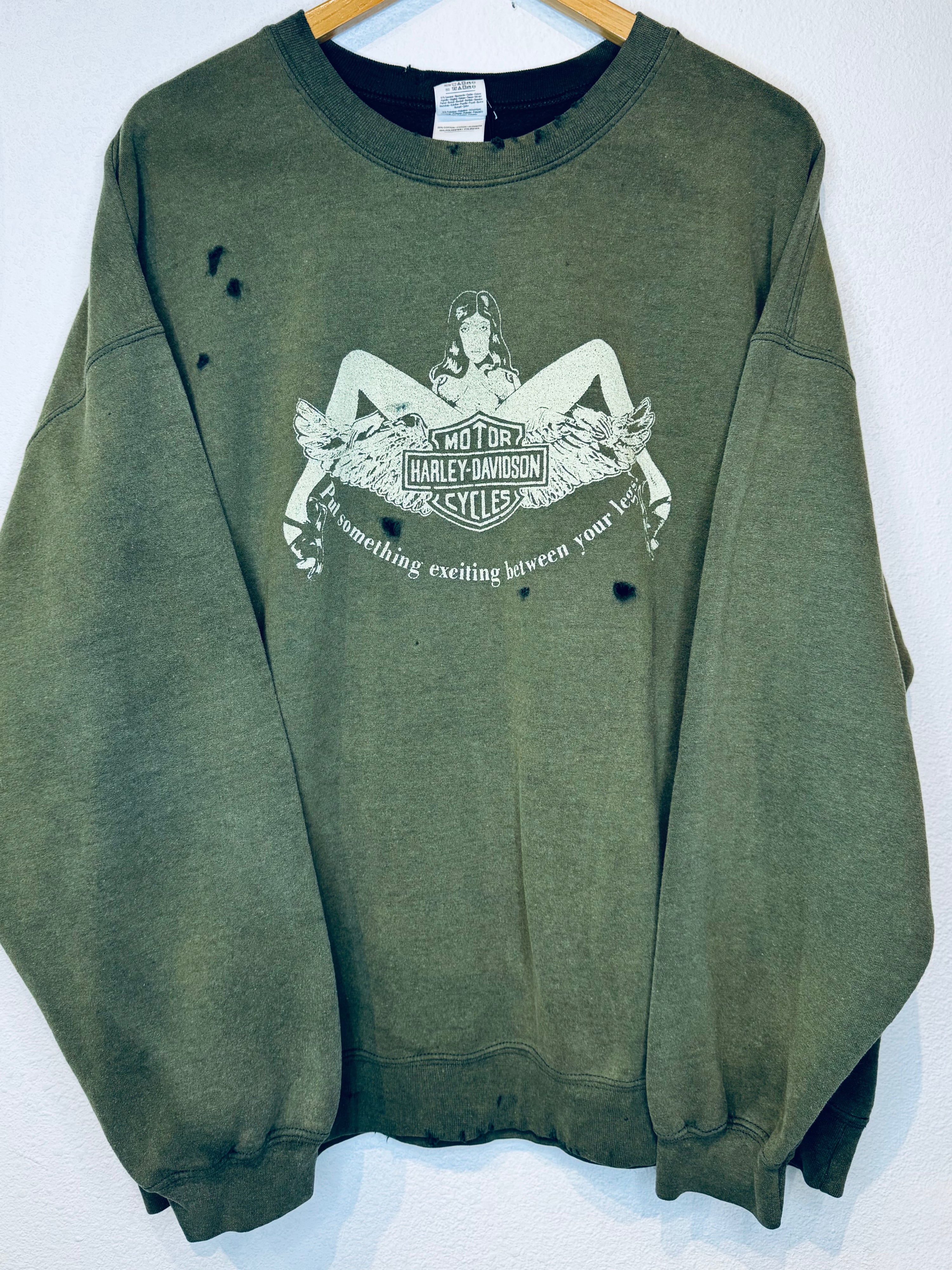 Something Exciting Harley Vintage Crewneck