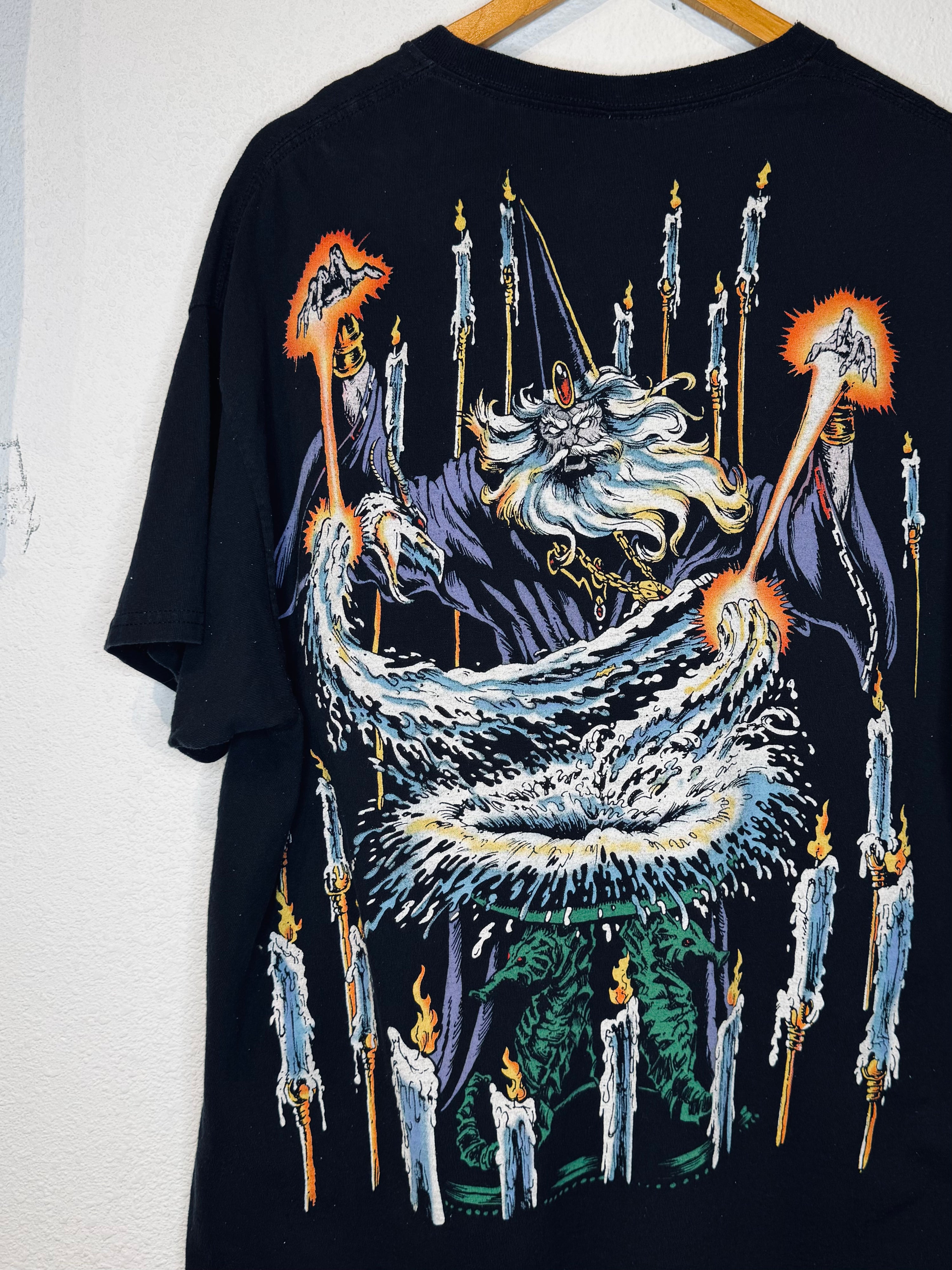 Wizard Liquid Blue Vintage Tee