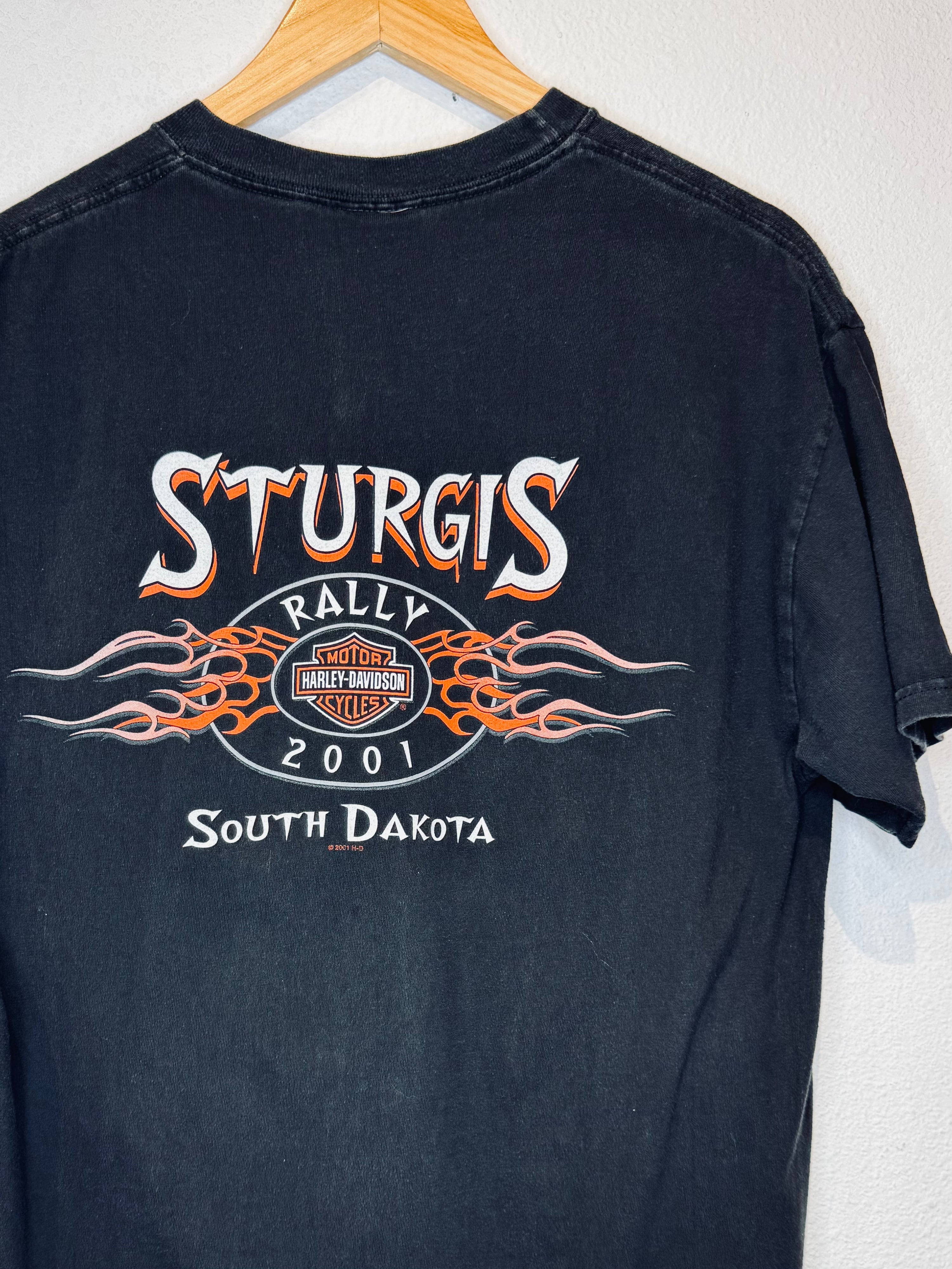 Sturgis '01 Harley Vintage Tee