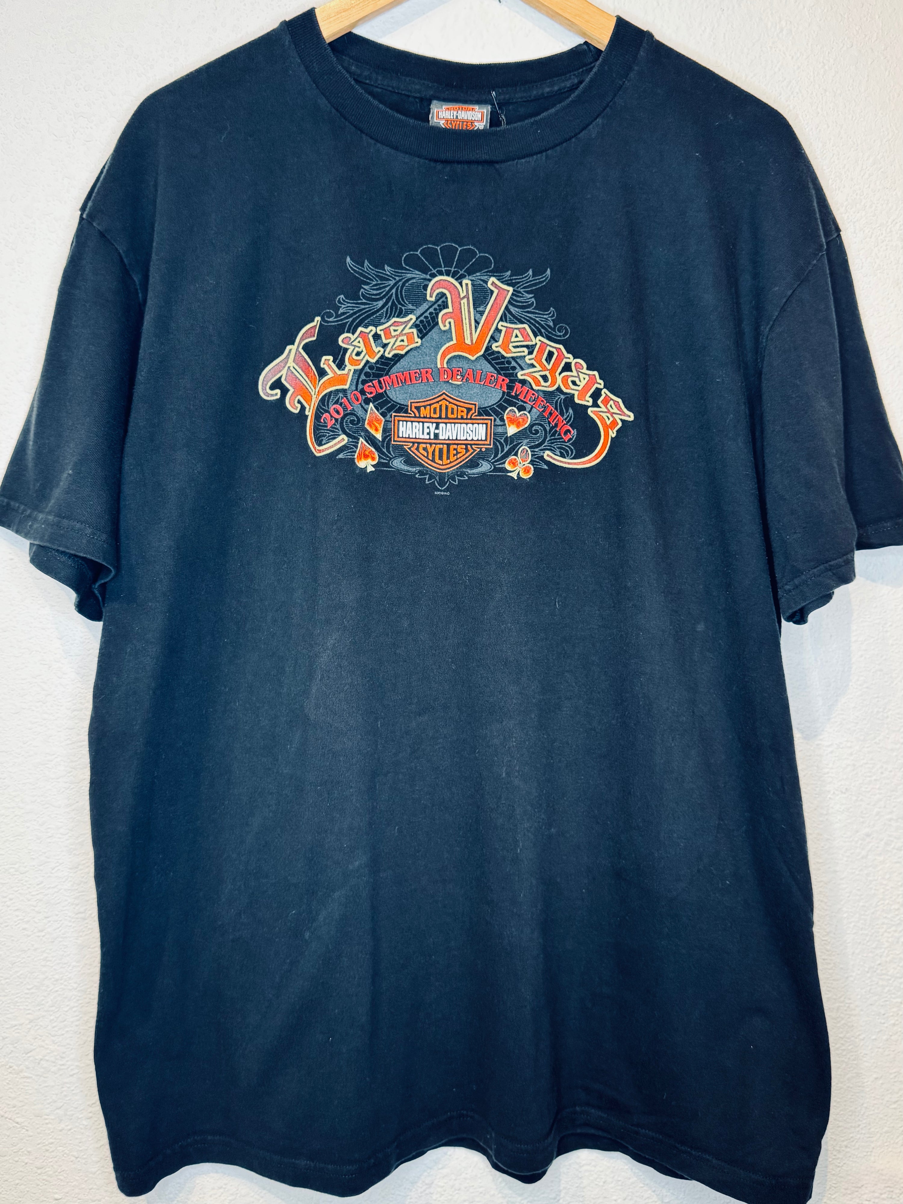 Vegas Summer '10 Harley Vintage Tee