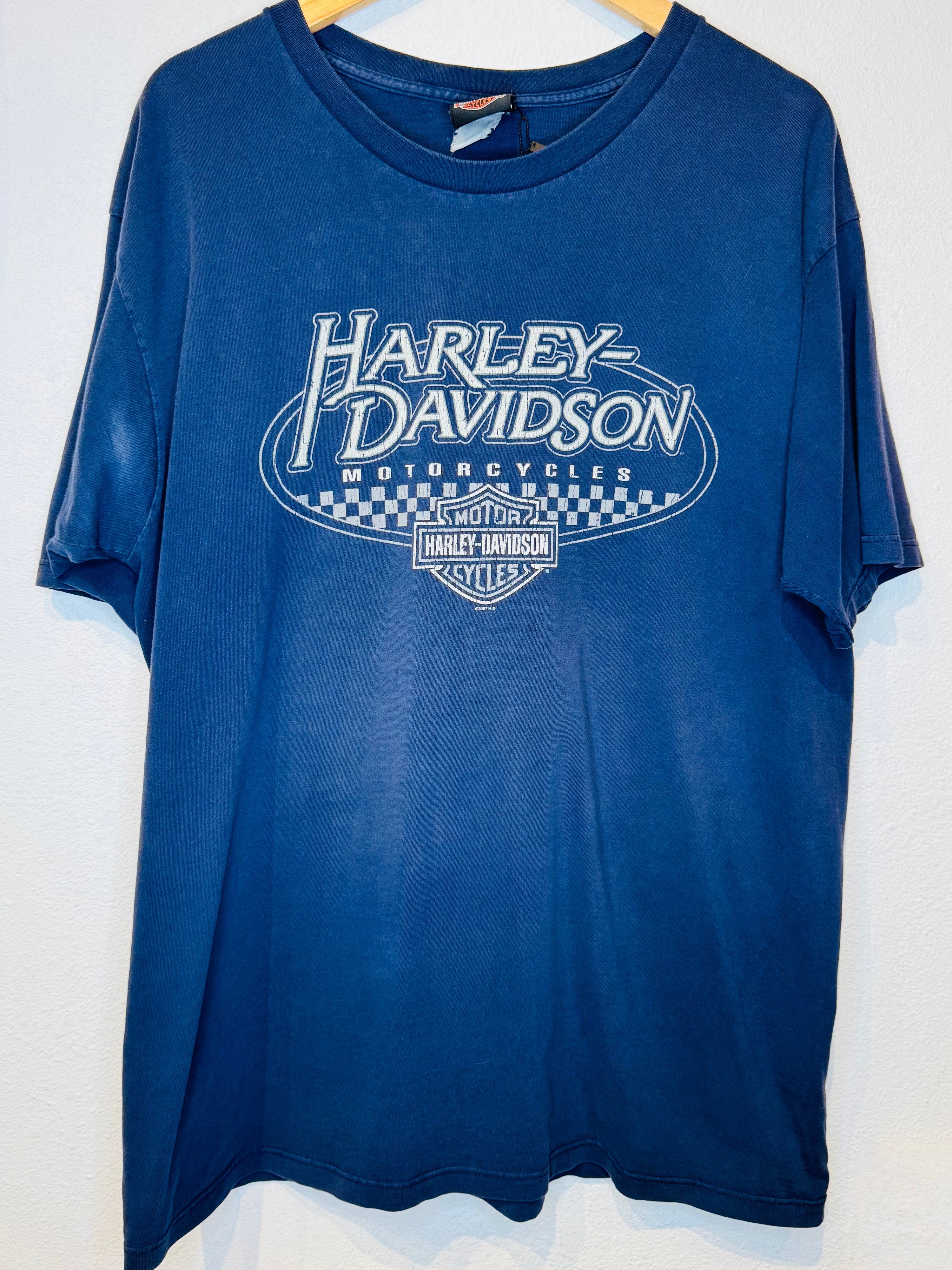 Juneau '07 Harley Vintage Tee