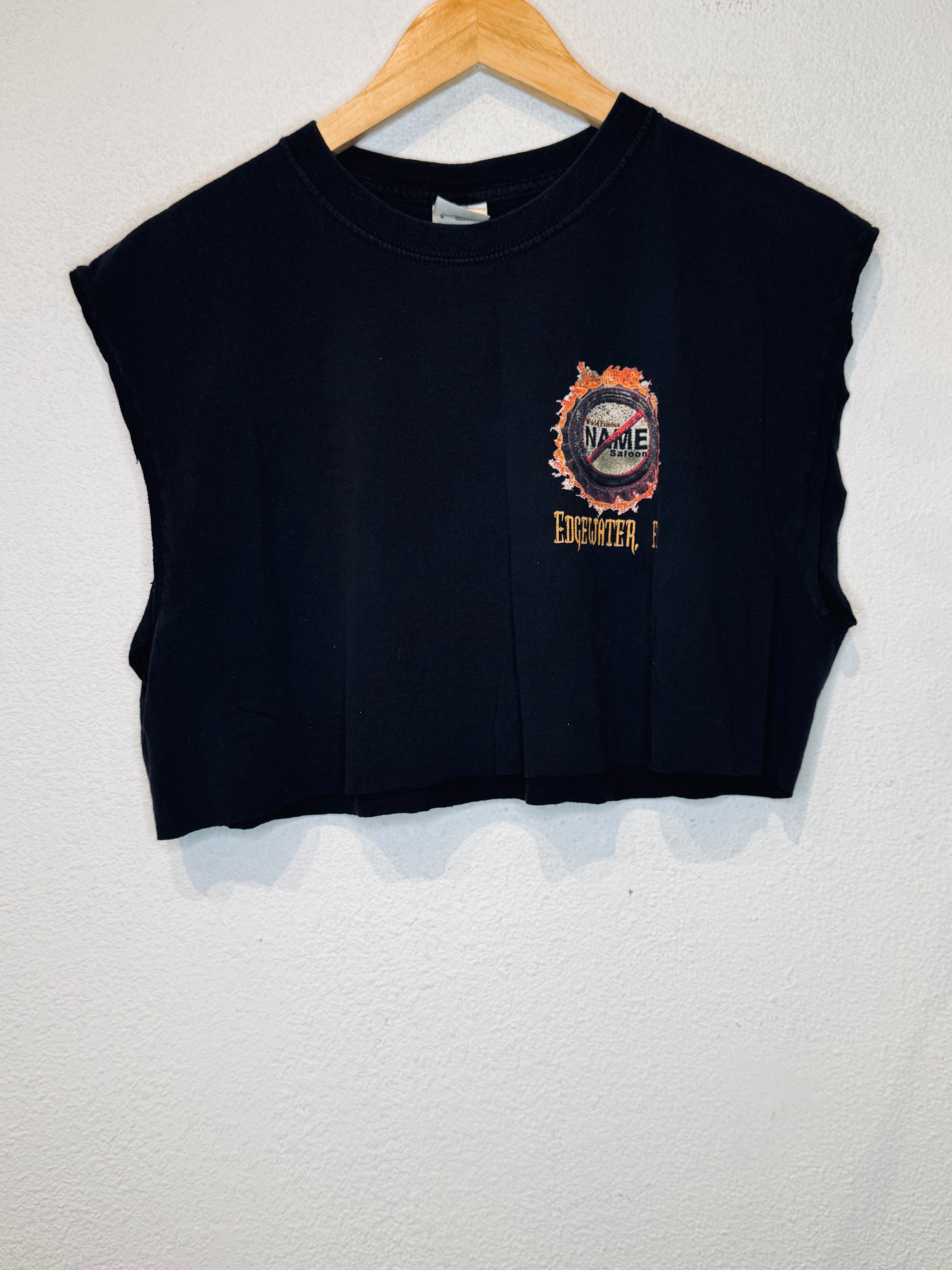 No Name Saloon Vintage Crop Tank