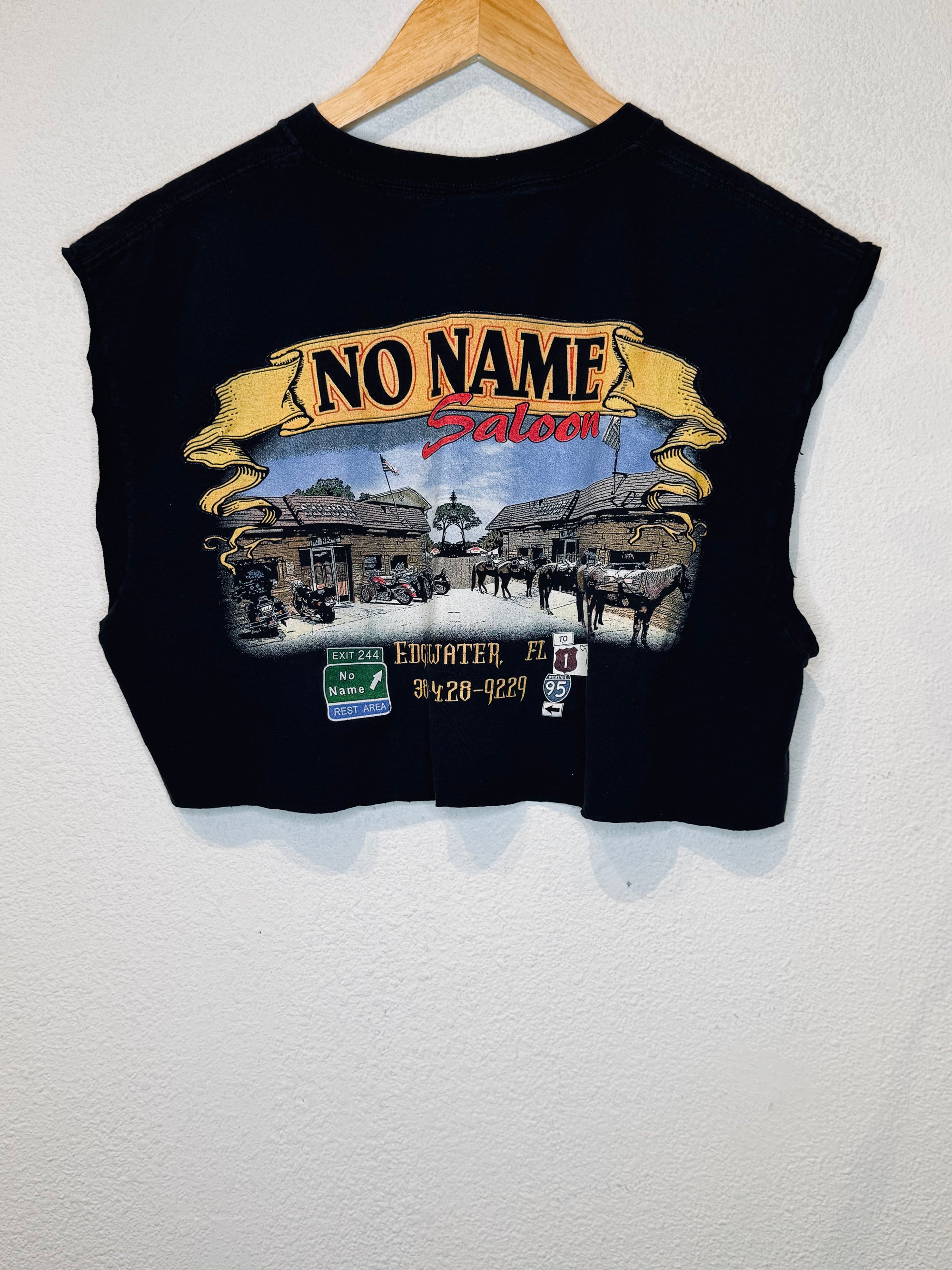 No Name Saloon Vintage Crop Tank