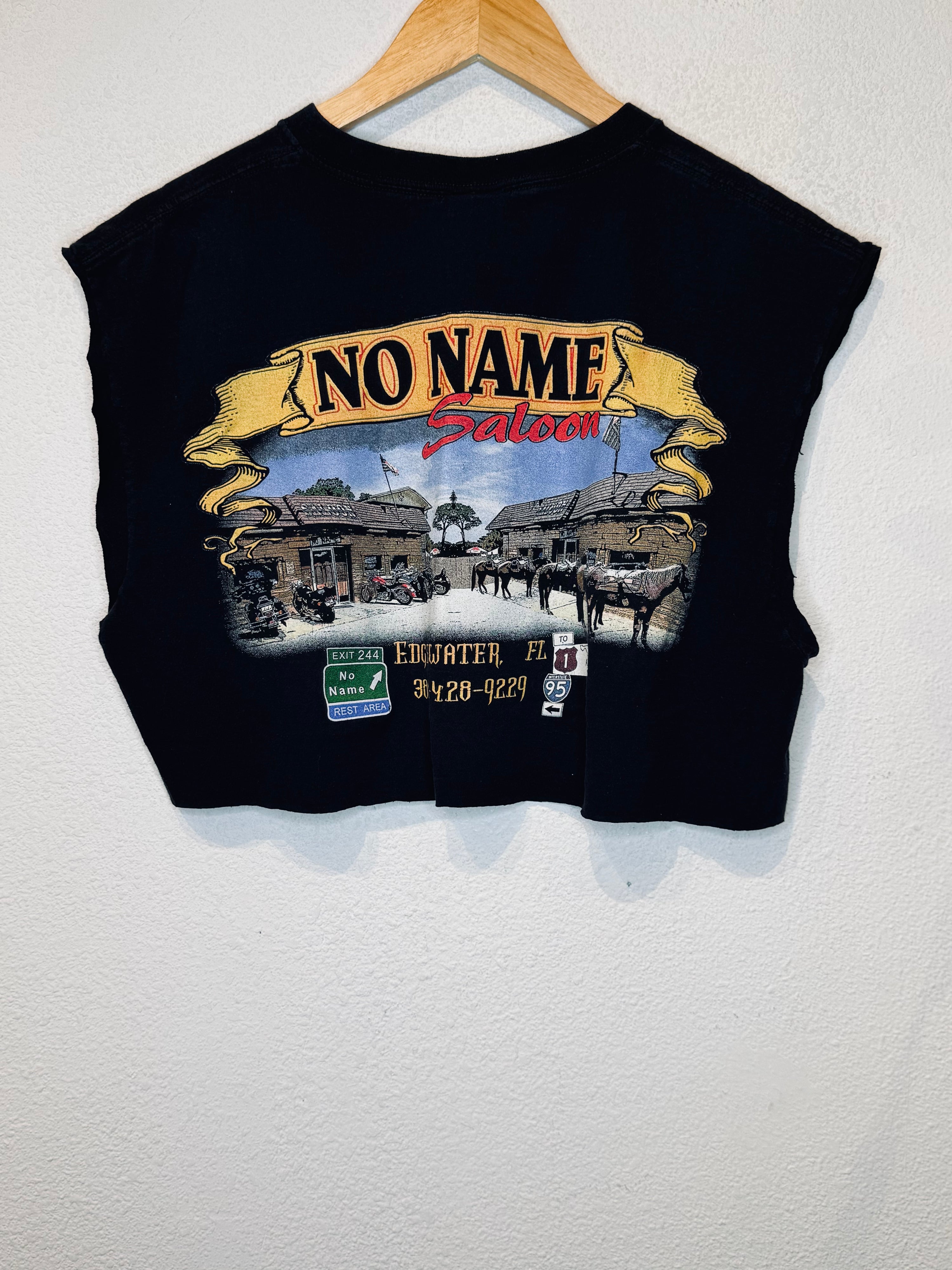 No Name Saloon Vintage Crop Tank