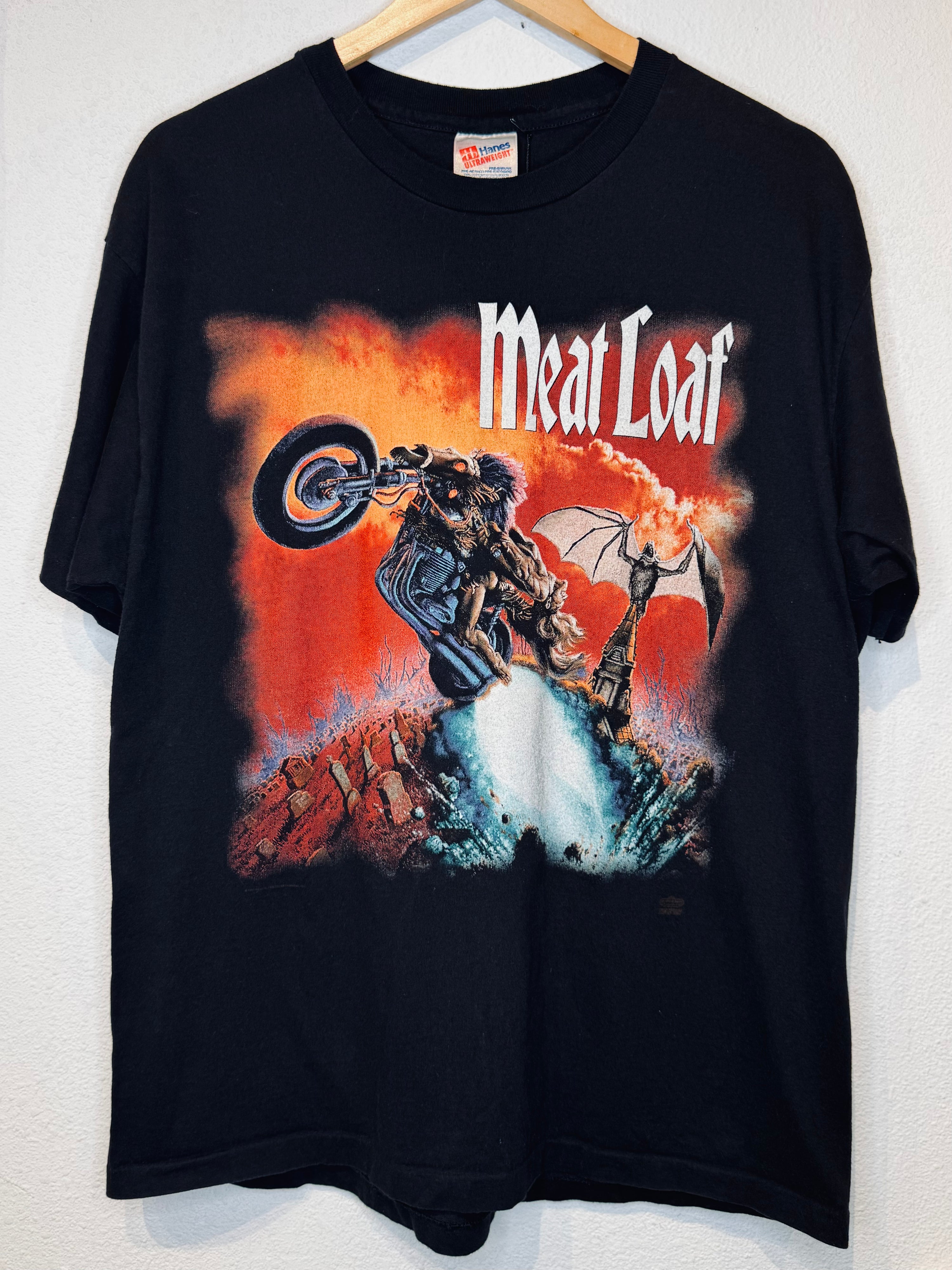 Meatloaf World Tour Vintage Tee