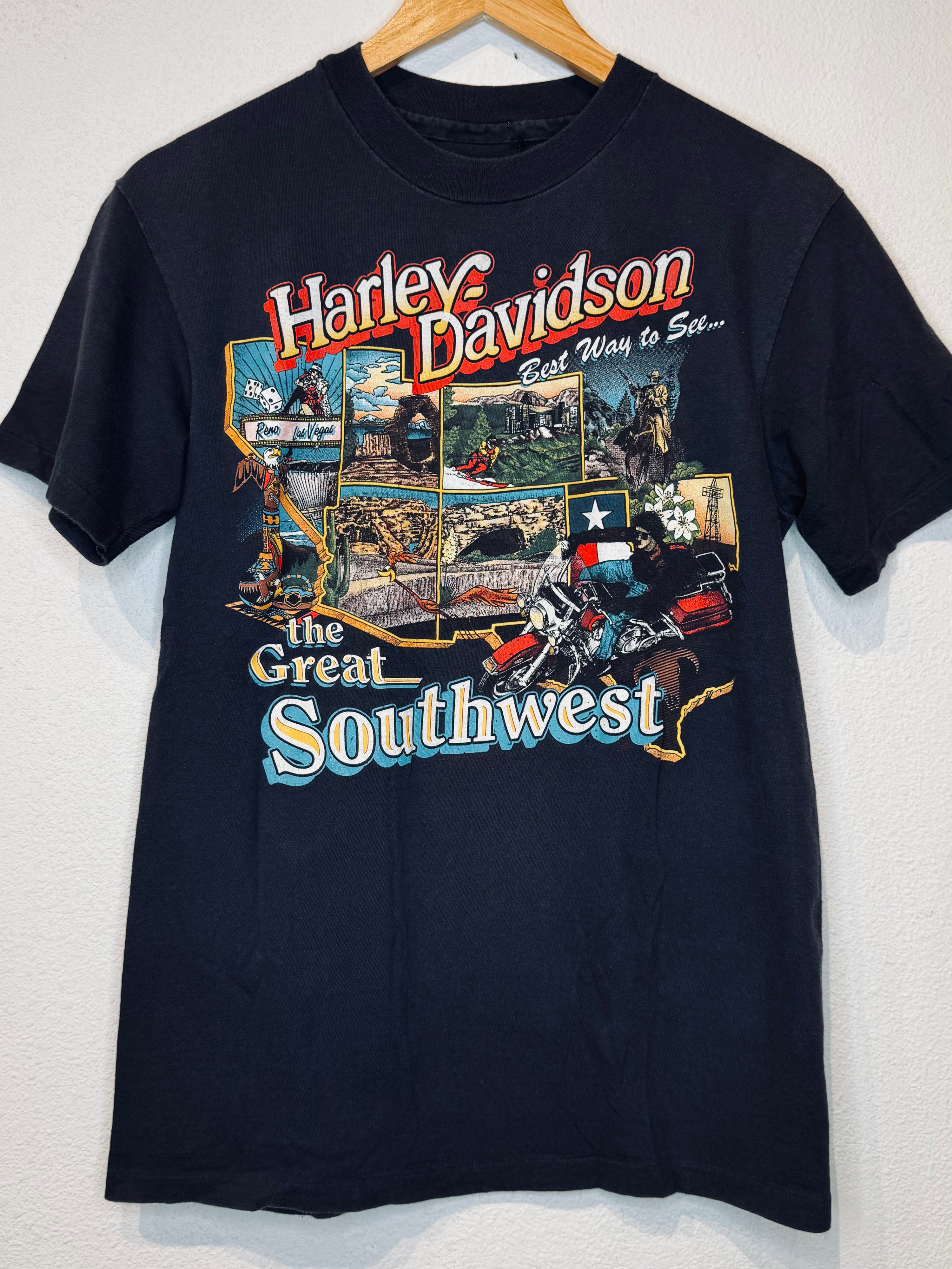The Great Southwest Harley Vintage Tee