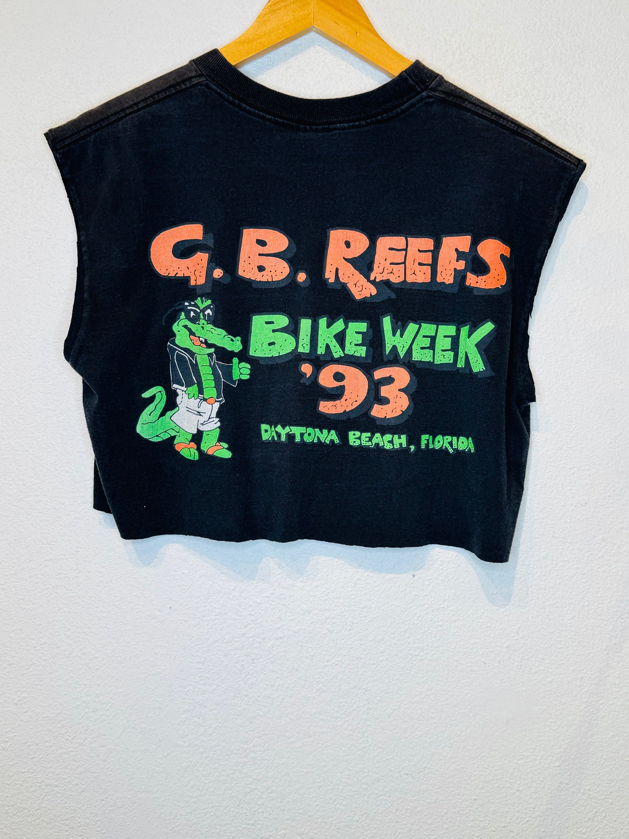 Just Ride Harley Vintage Crop Tank