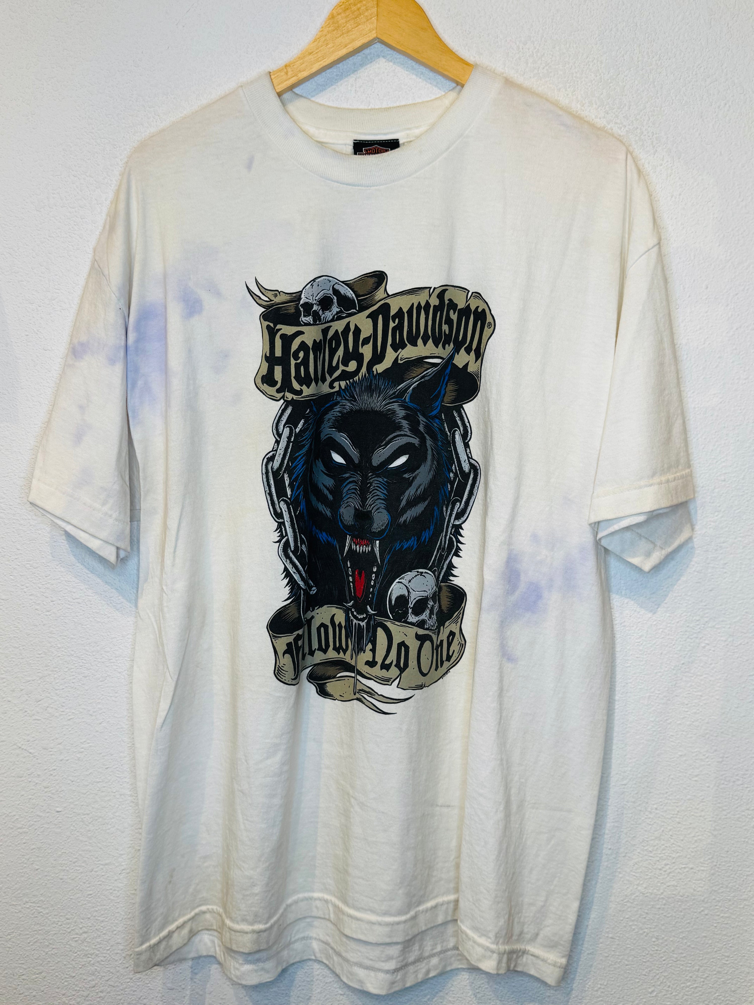 Follow No One Harley Vintage Tee