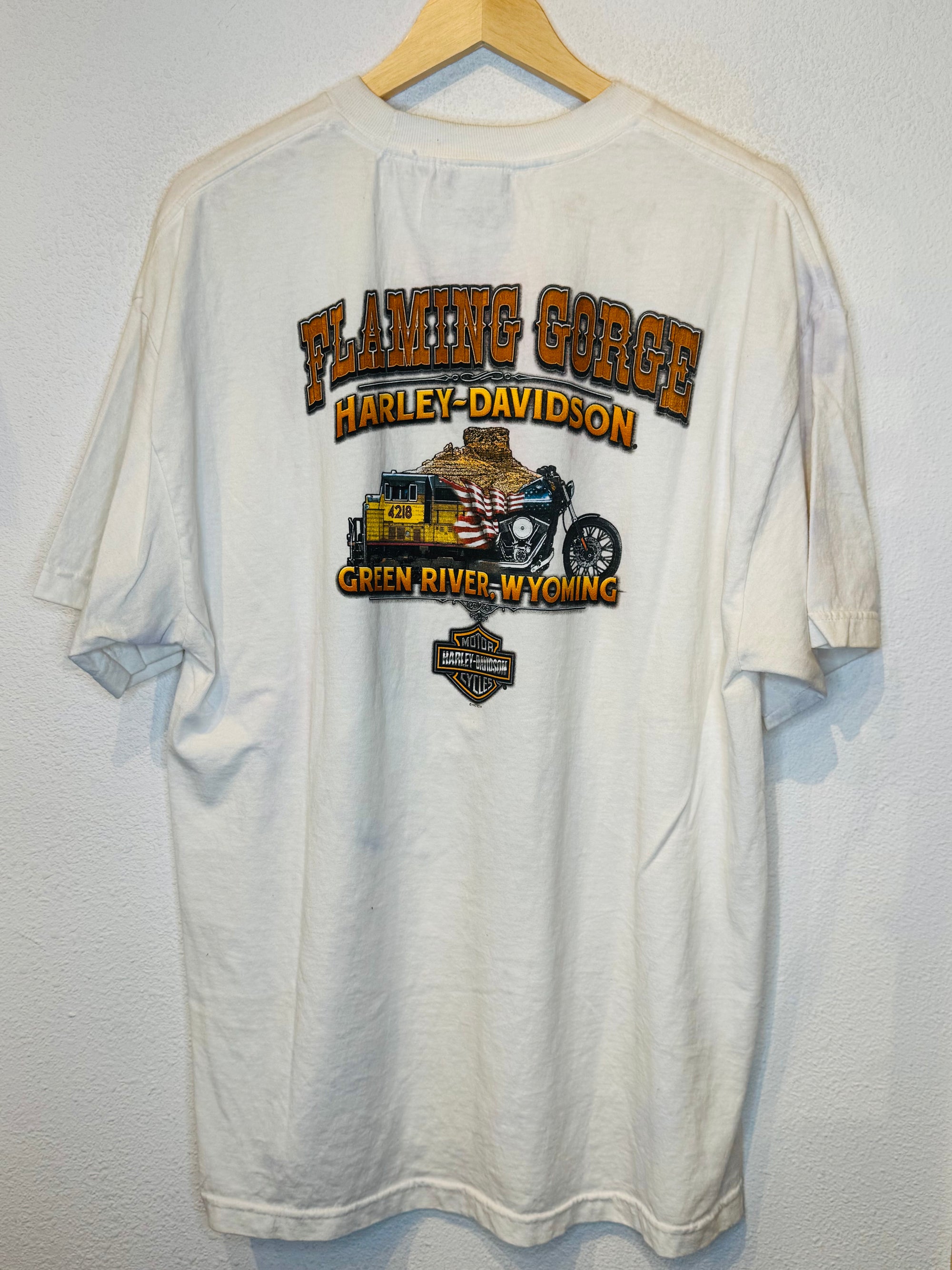 Follow No One Harley Vintage Tee