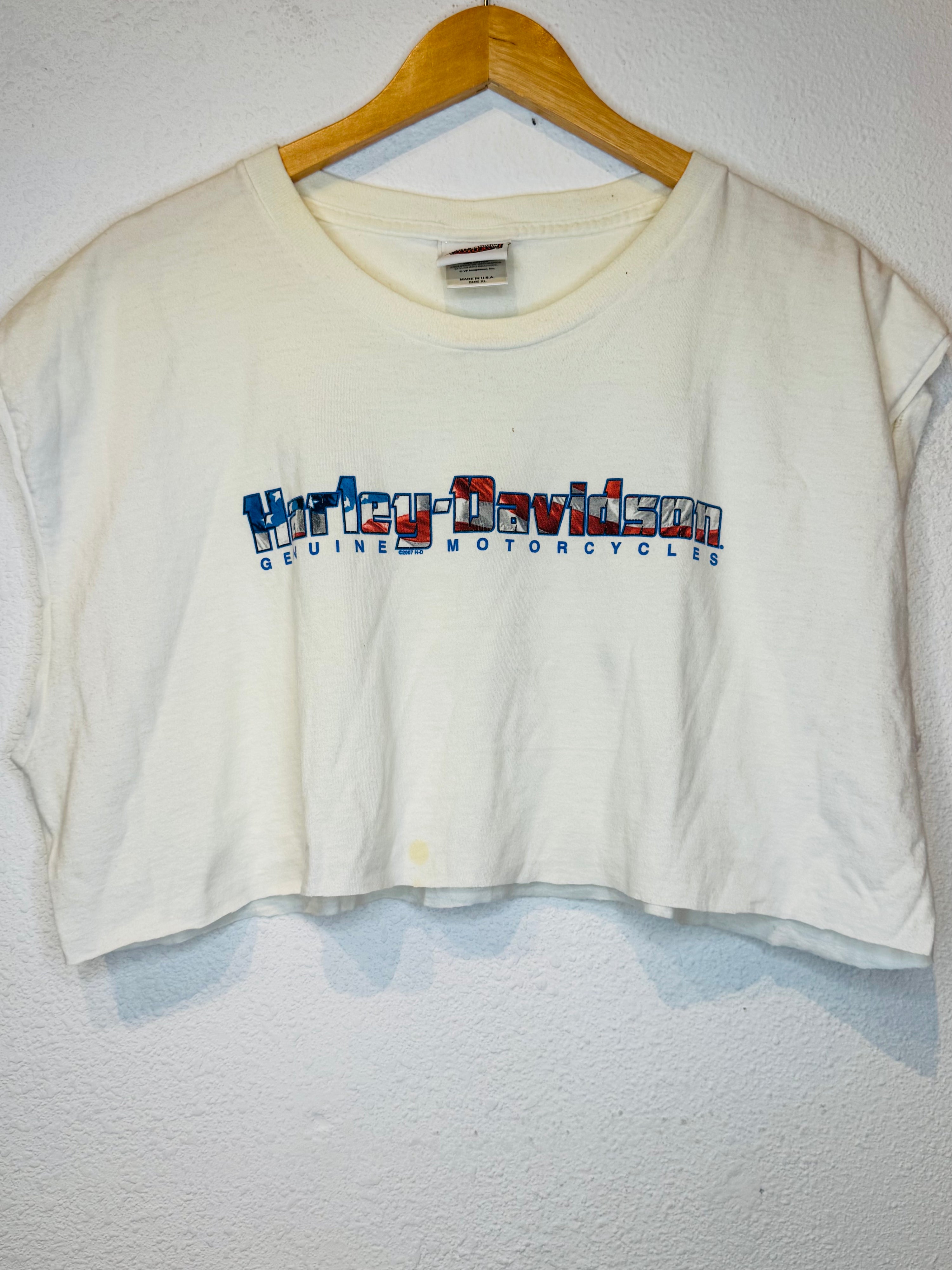 Milwaukee Harley Vintage Crop Tank