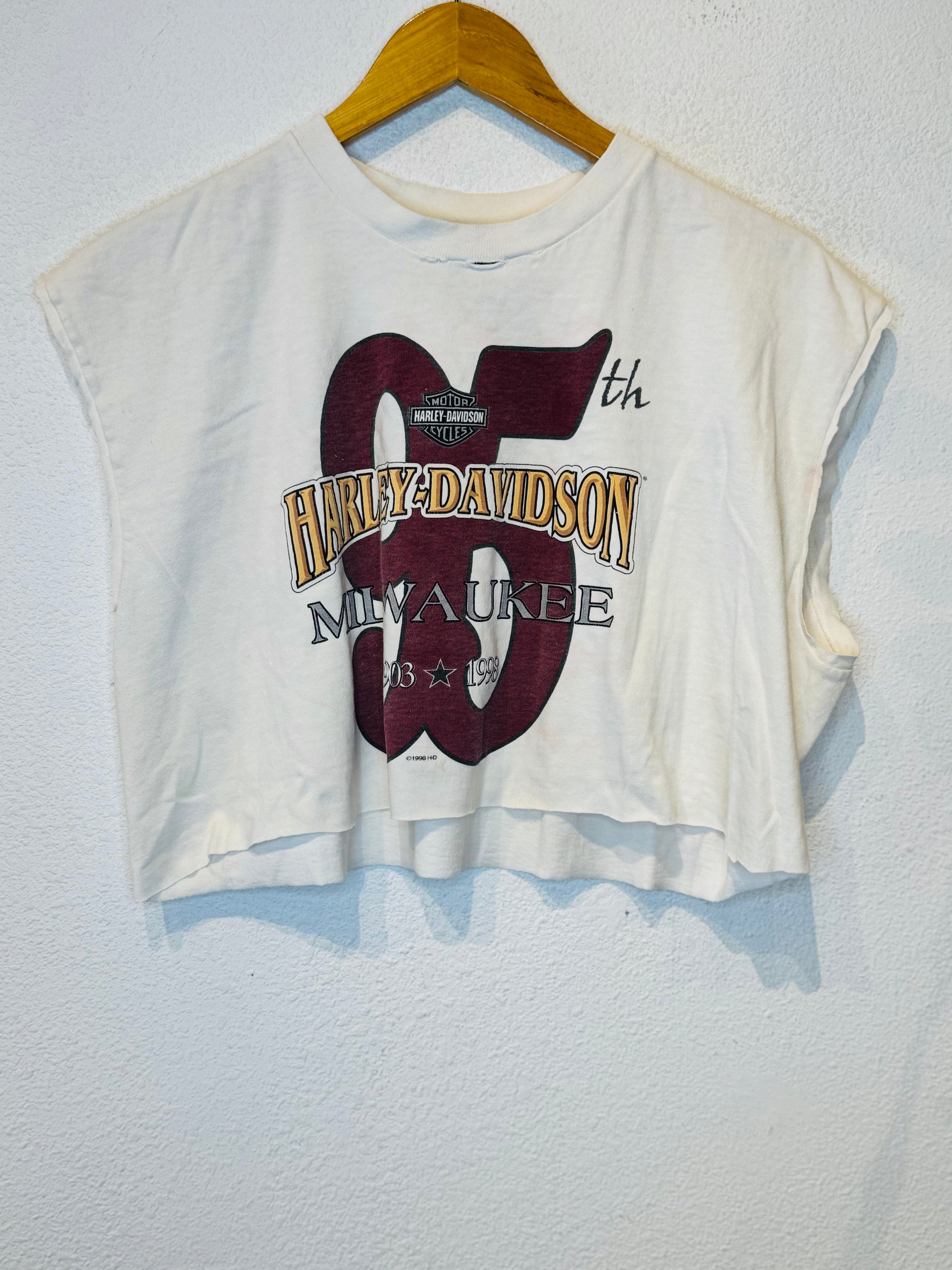95 Harley Vintage Crop Tank