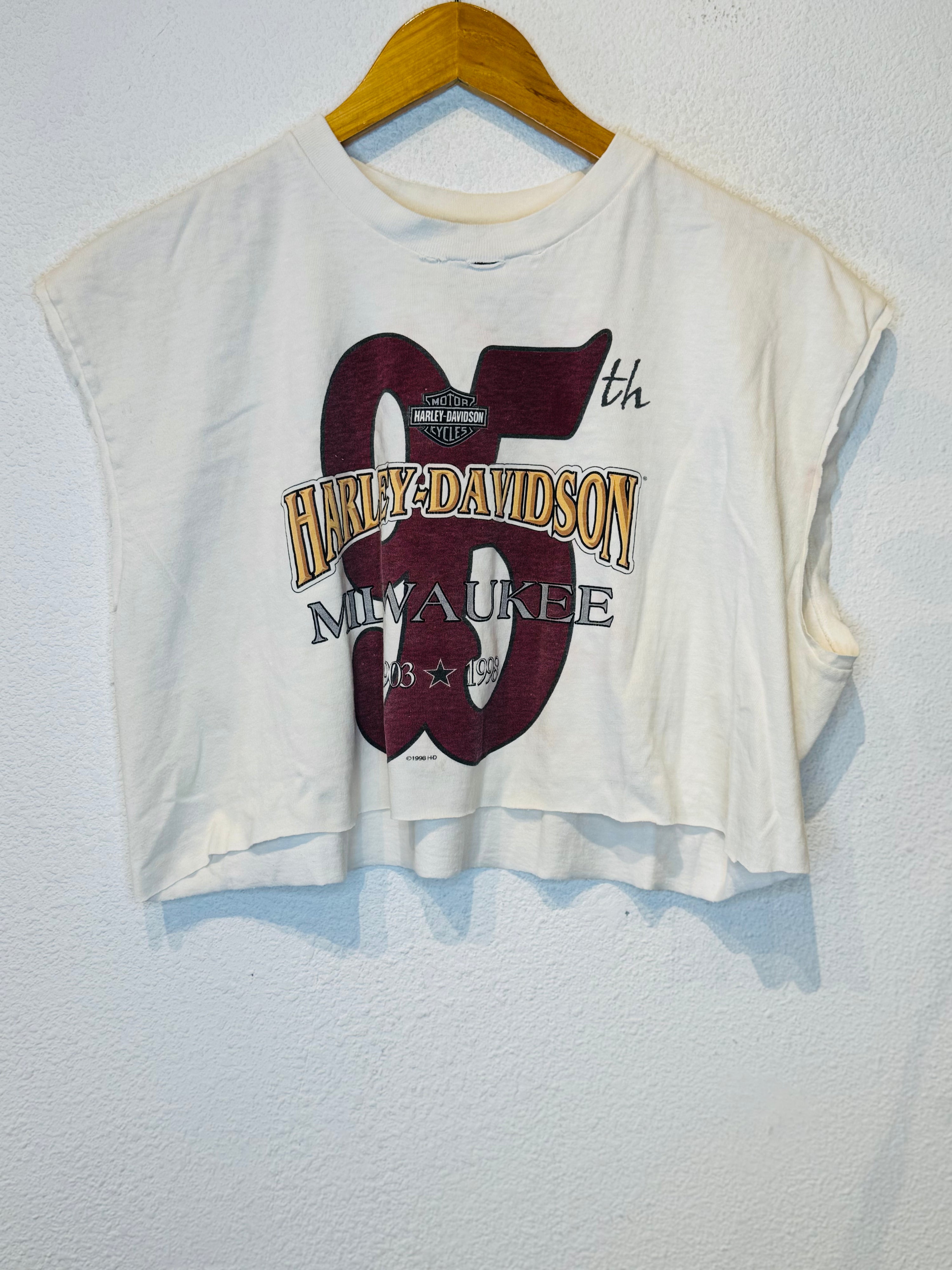 95 Harley Vintage Crop Tank
