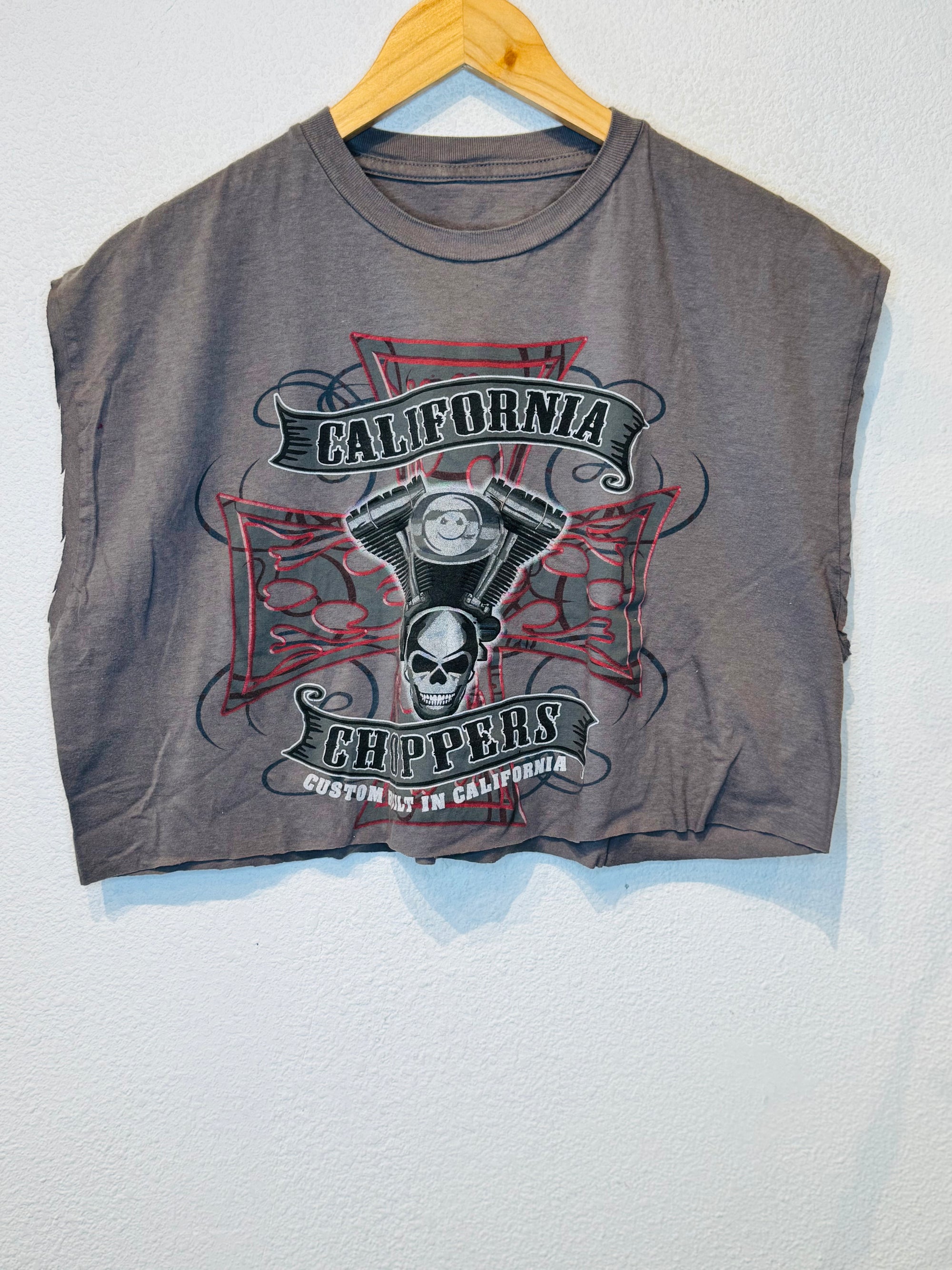 California Choppers Vintage Crop Tank