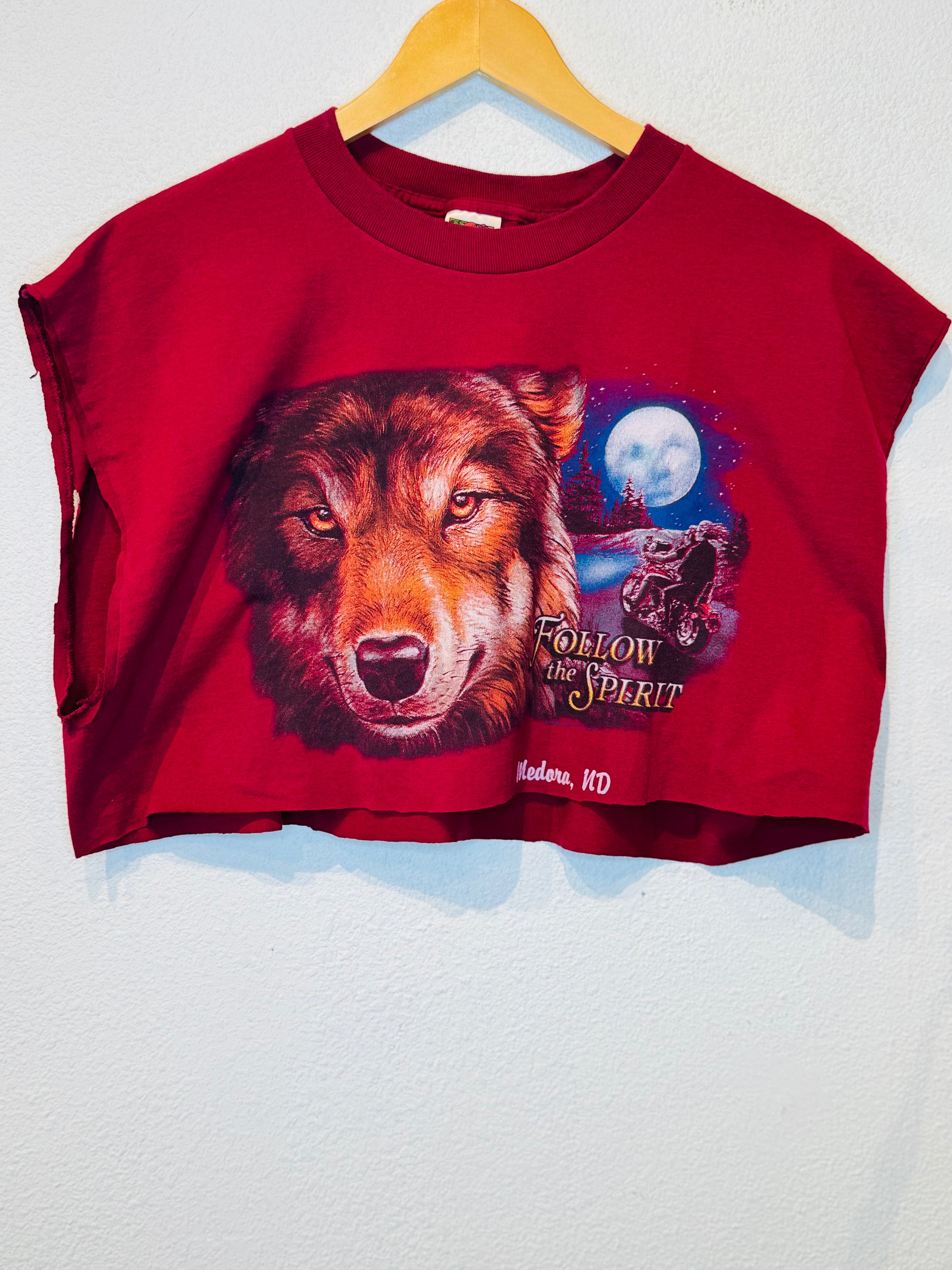 Follow the Spirit Vintage Crop Tank