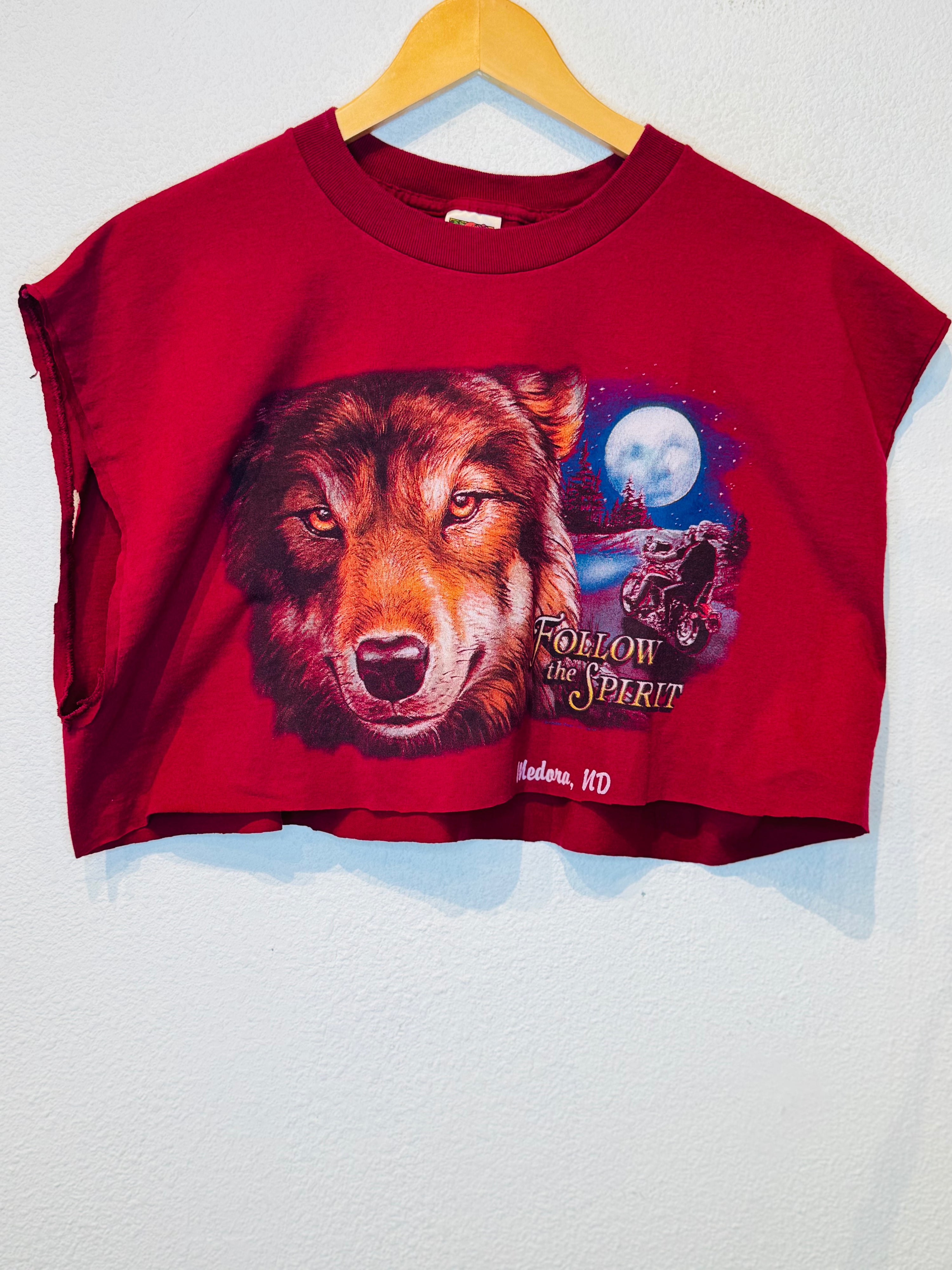 Follow the Spirit Vintage Crop Tank