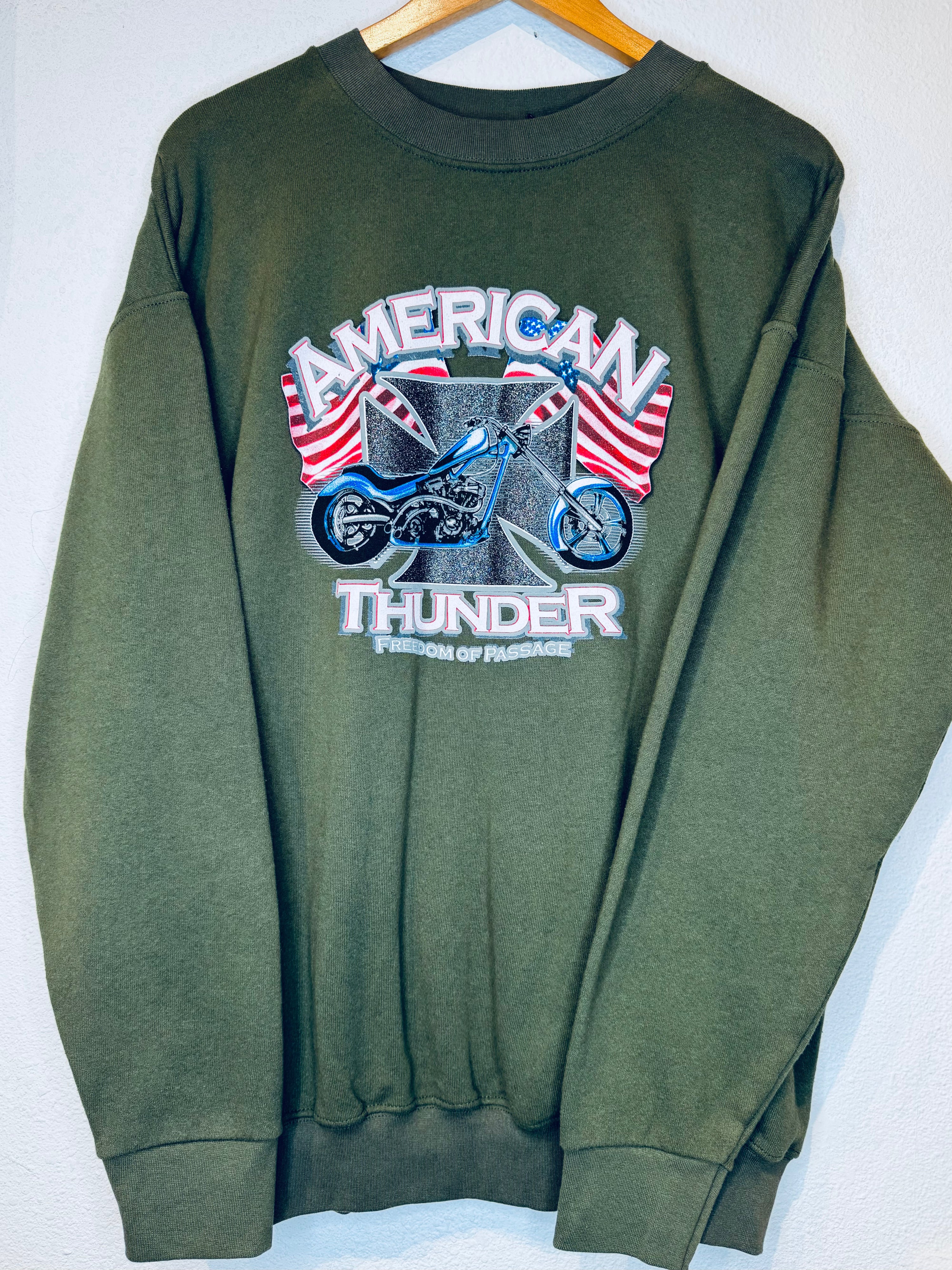 American Thunder Vintage Crewneck
