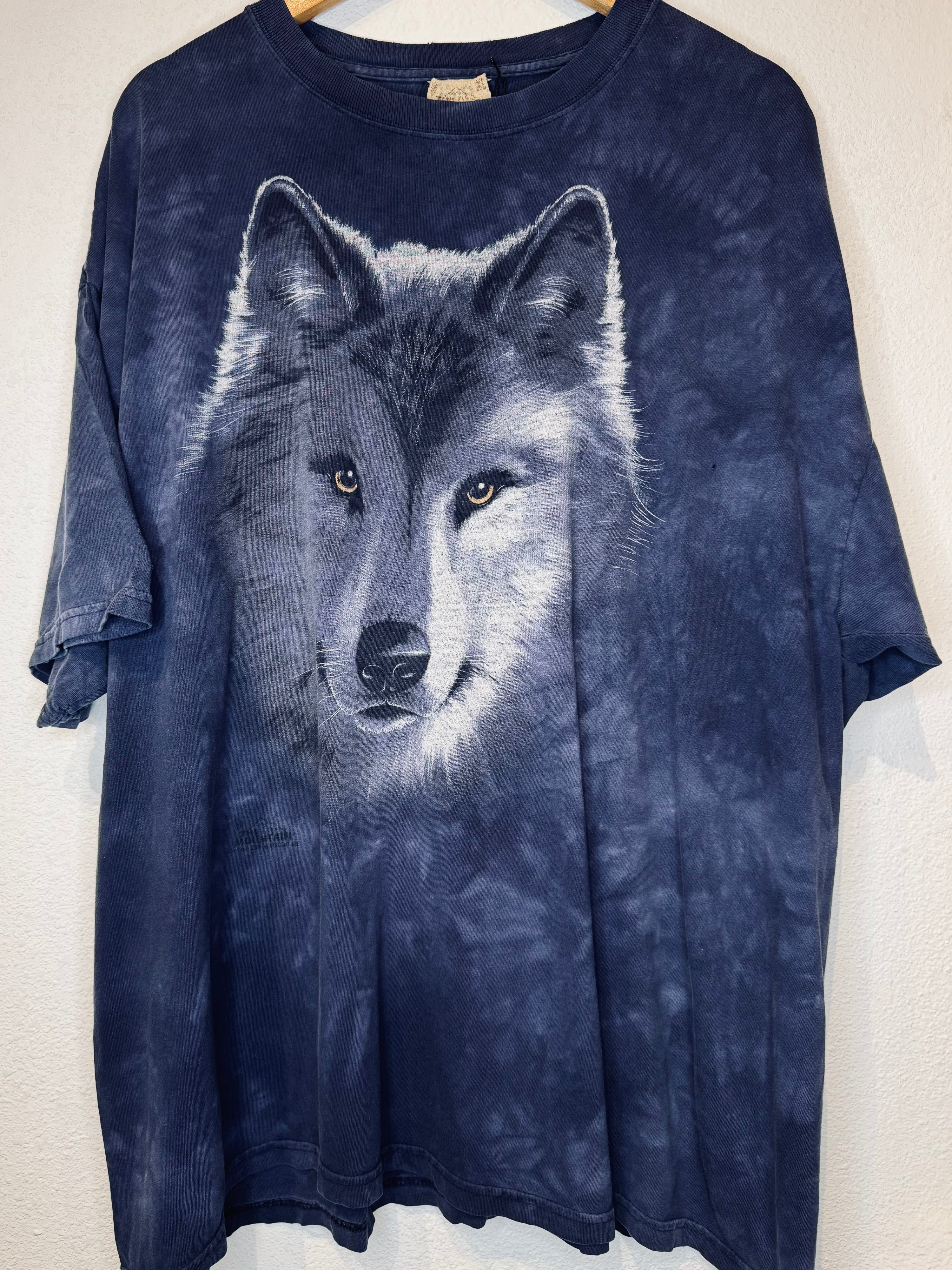 Tie Dye Wolf Vintage Tee