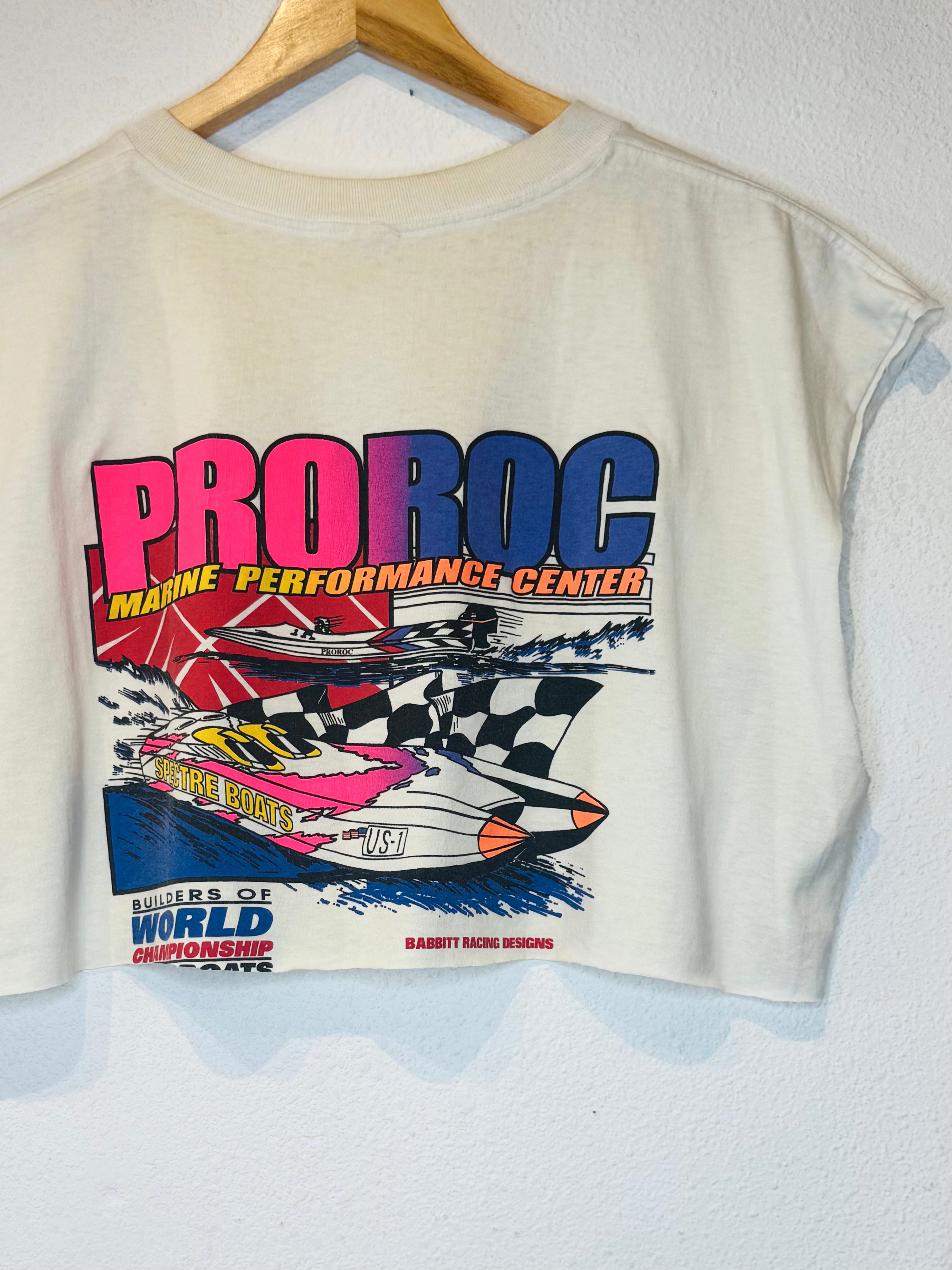 Reoroc Racing Vintage Crop Tank