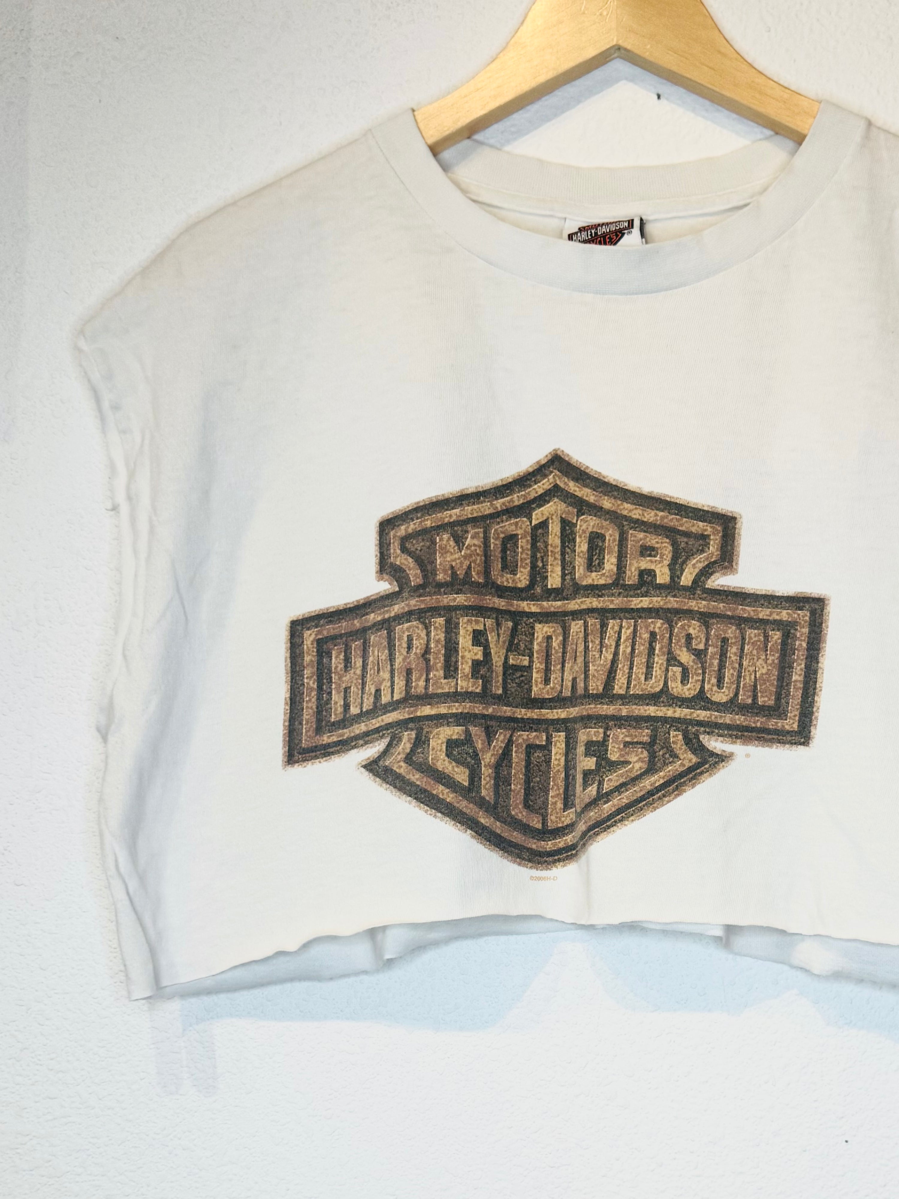 Northwoods Harley Vintage Crop Tank
