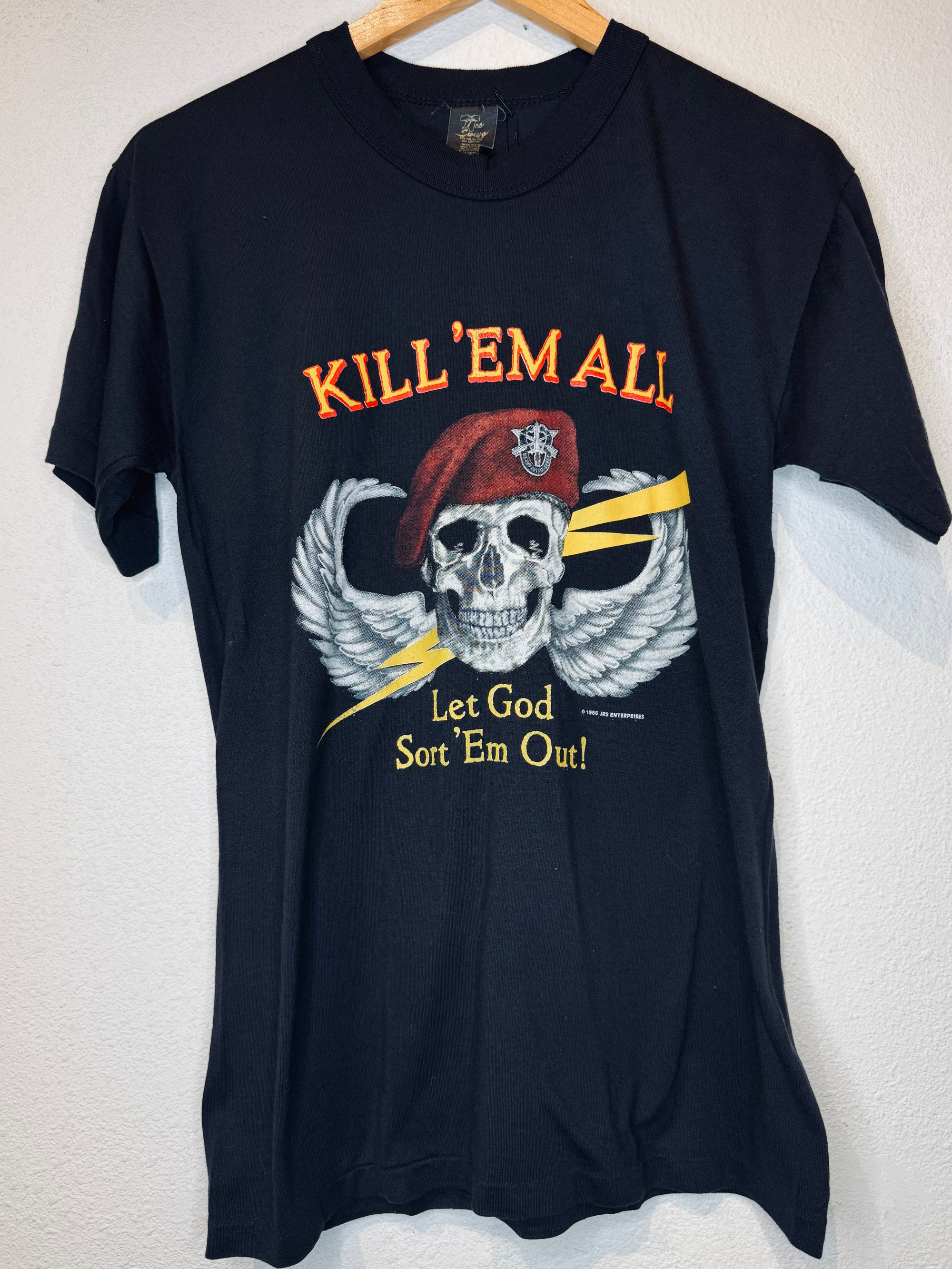 Kill 'Em All Vintage Tee - Burnout