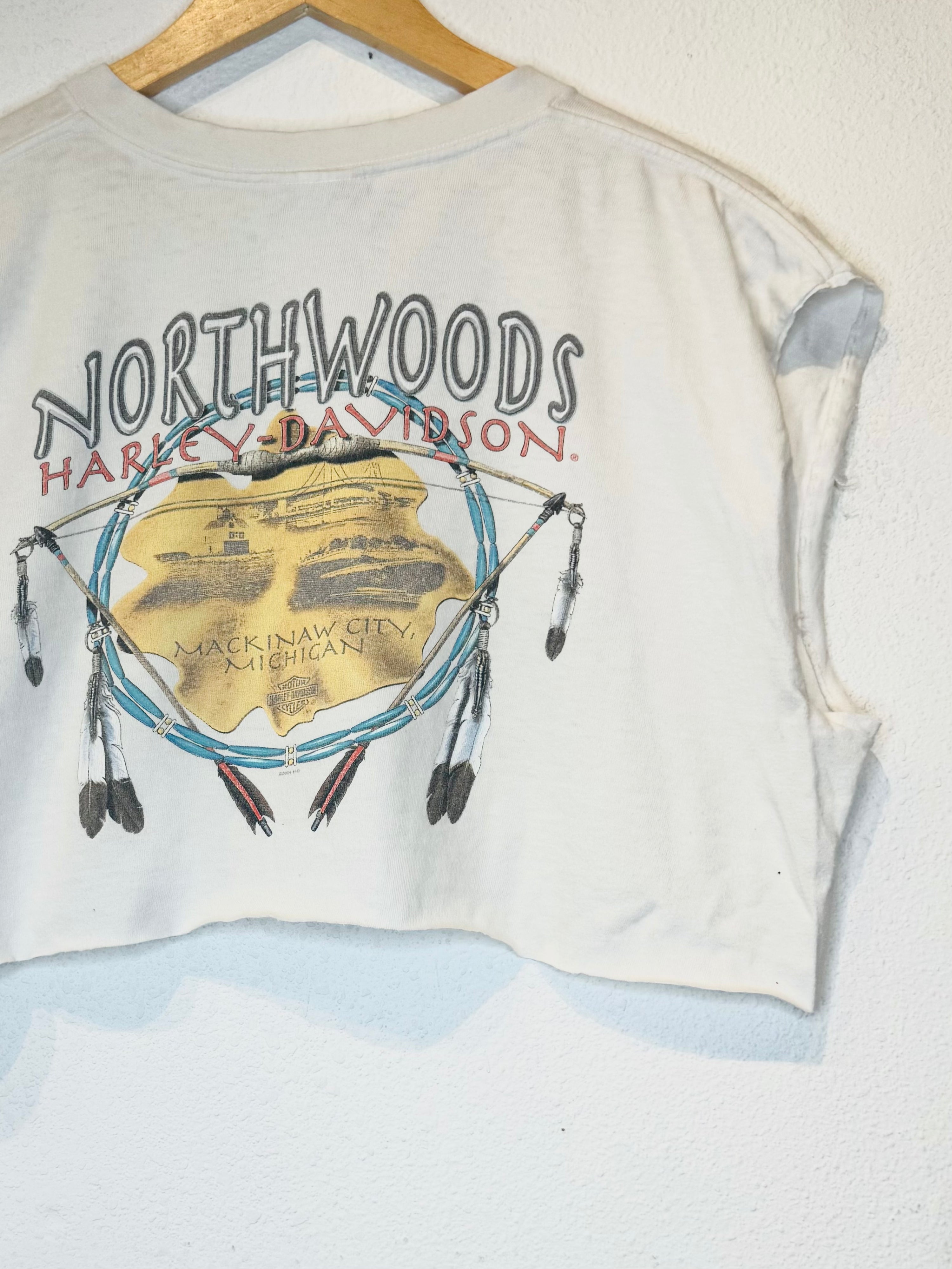 Northwoods Harley Vintage Crop Tank