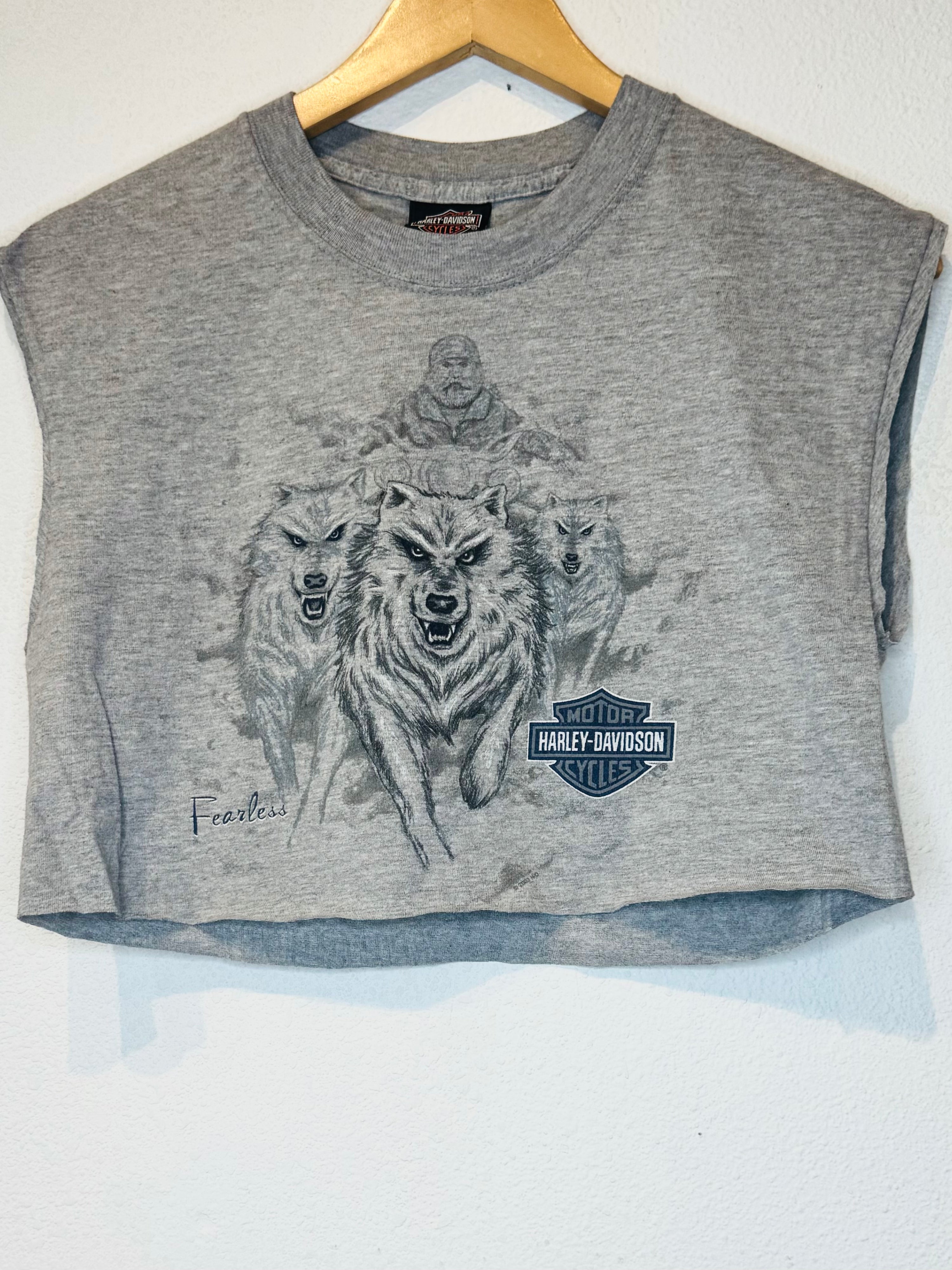 Chicago Harley Vintage Crop Tank