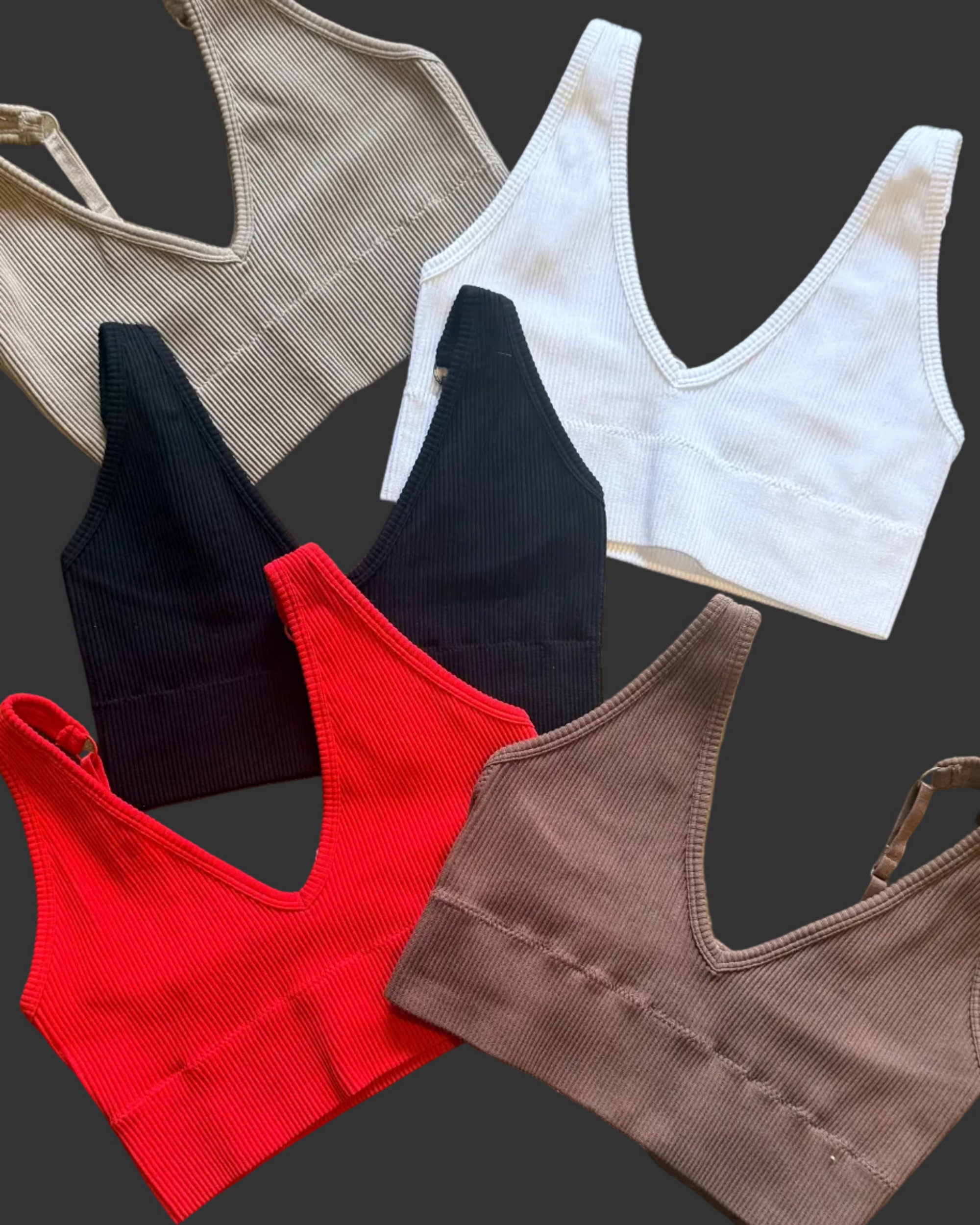 Plunge Crop Tank