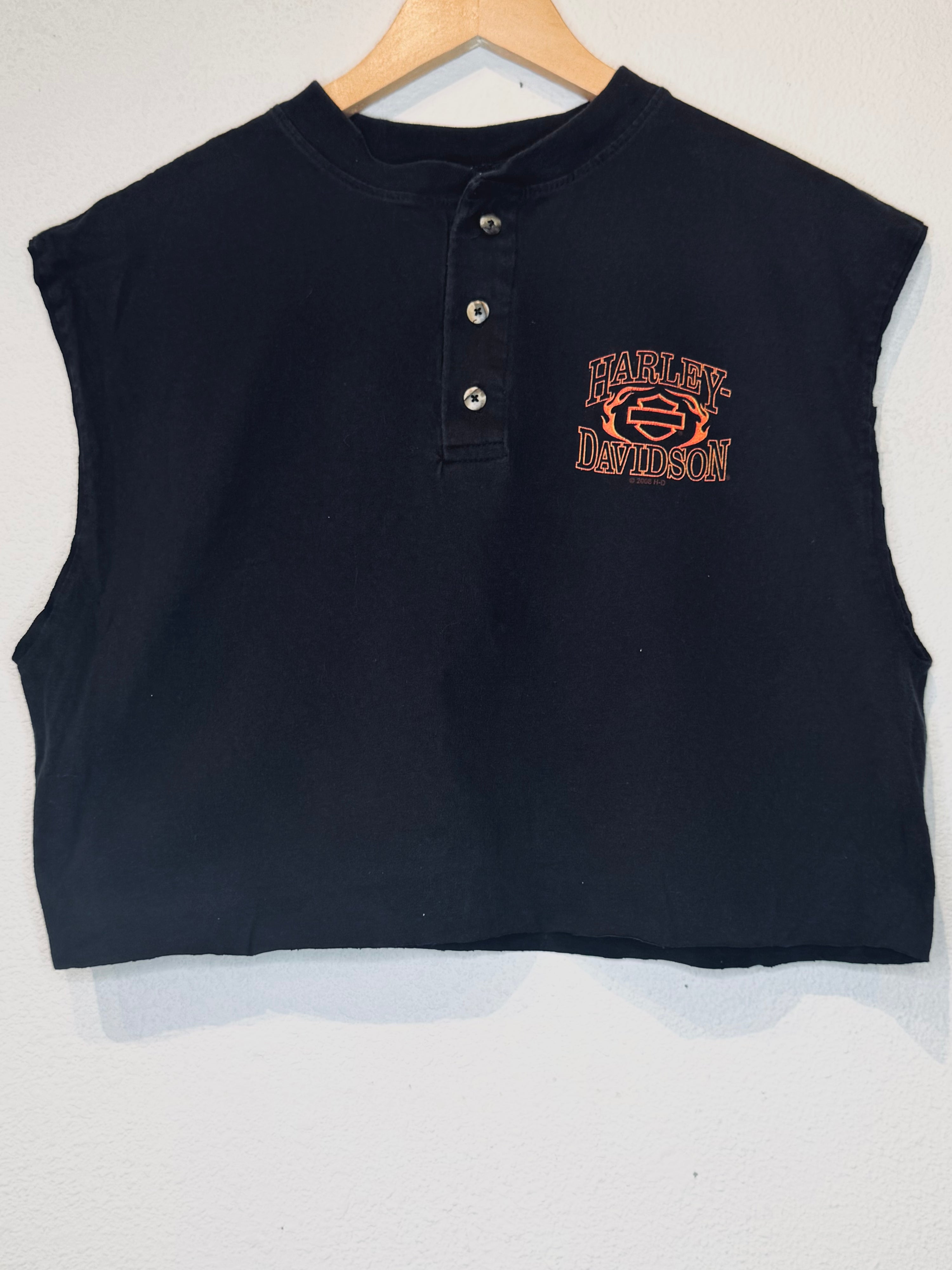 San Diego Harley Vintage Crop Tank