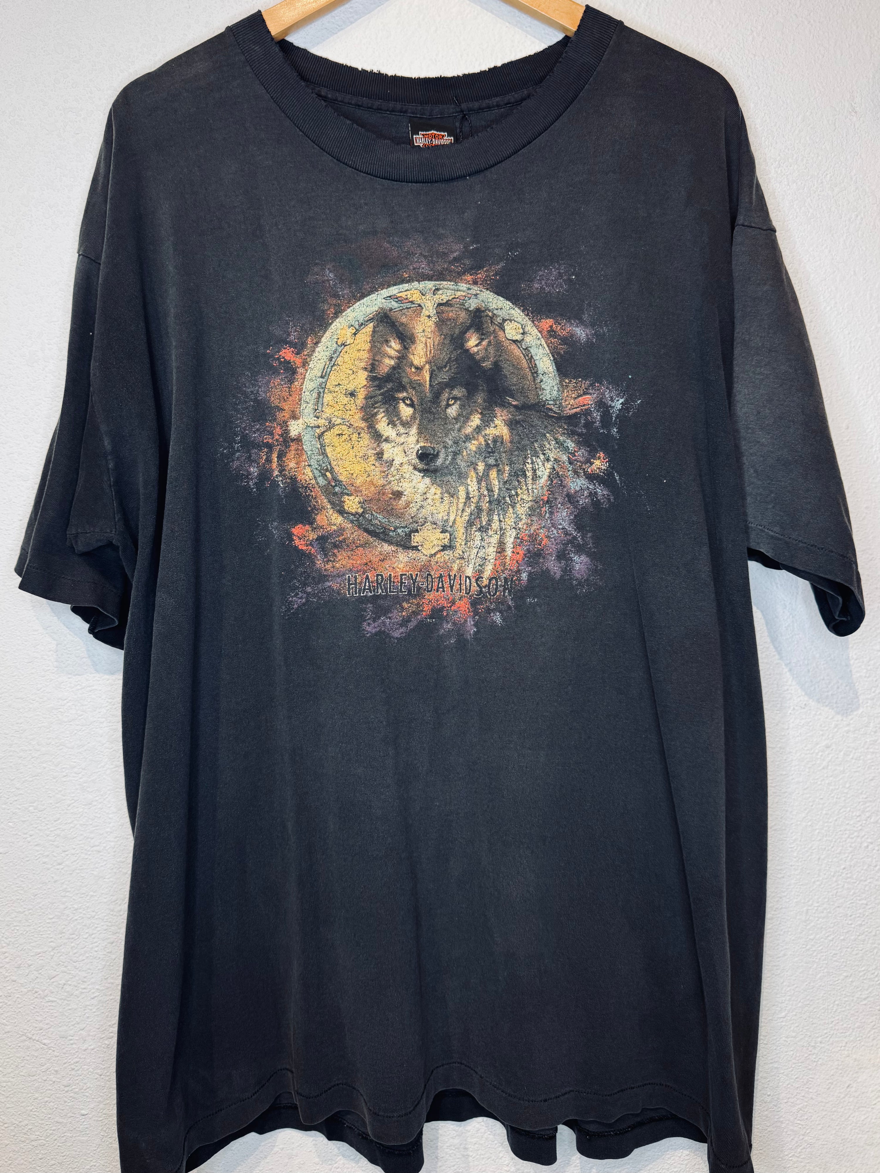 New Jersey Wolf Harley Vintage Tee