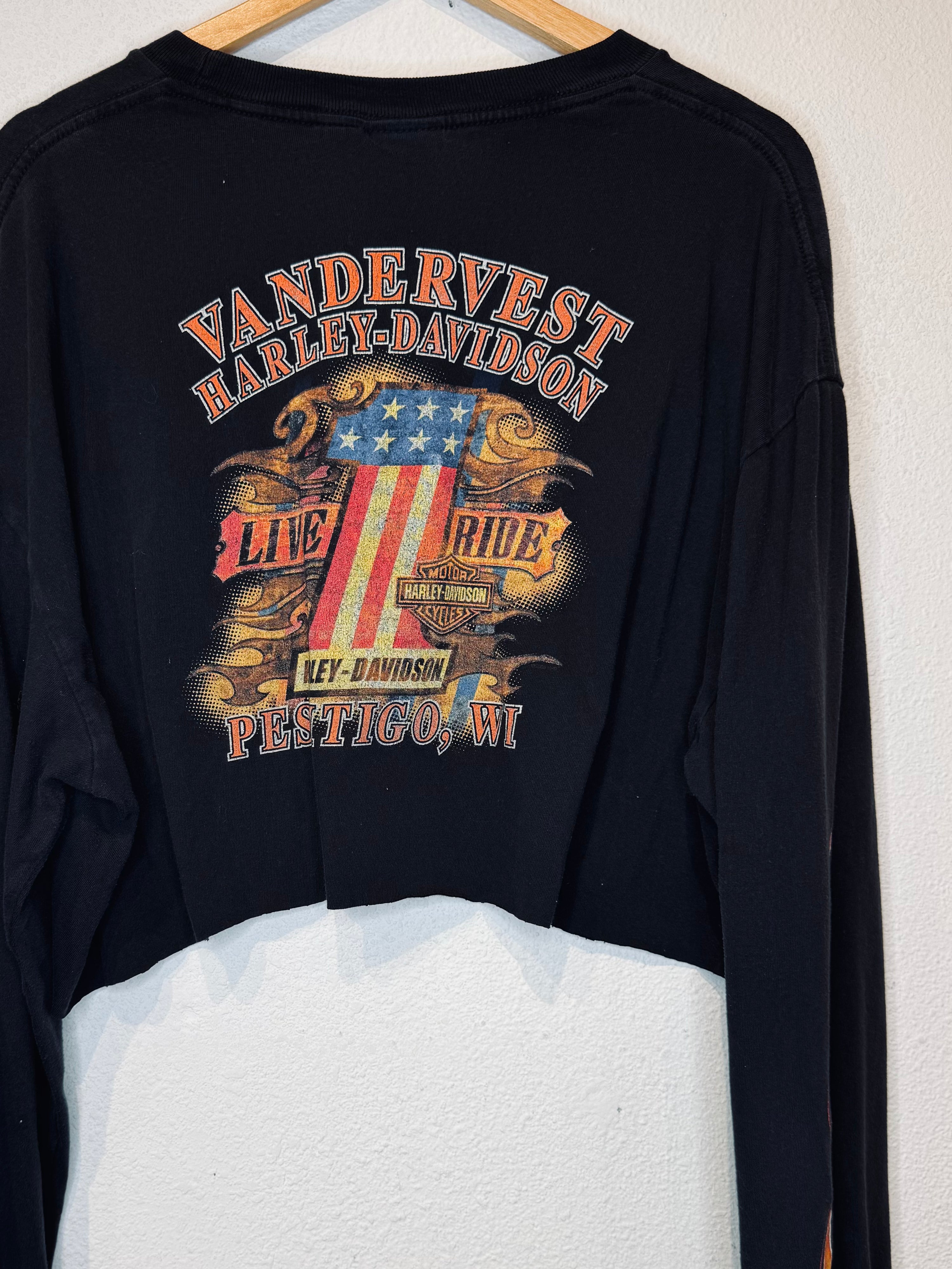 Vandervest Harley Vintage Crop Long Sleeve
