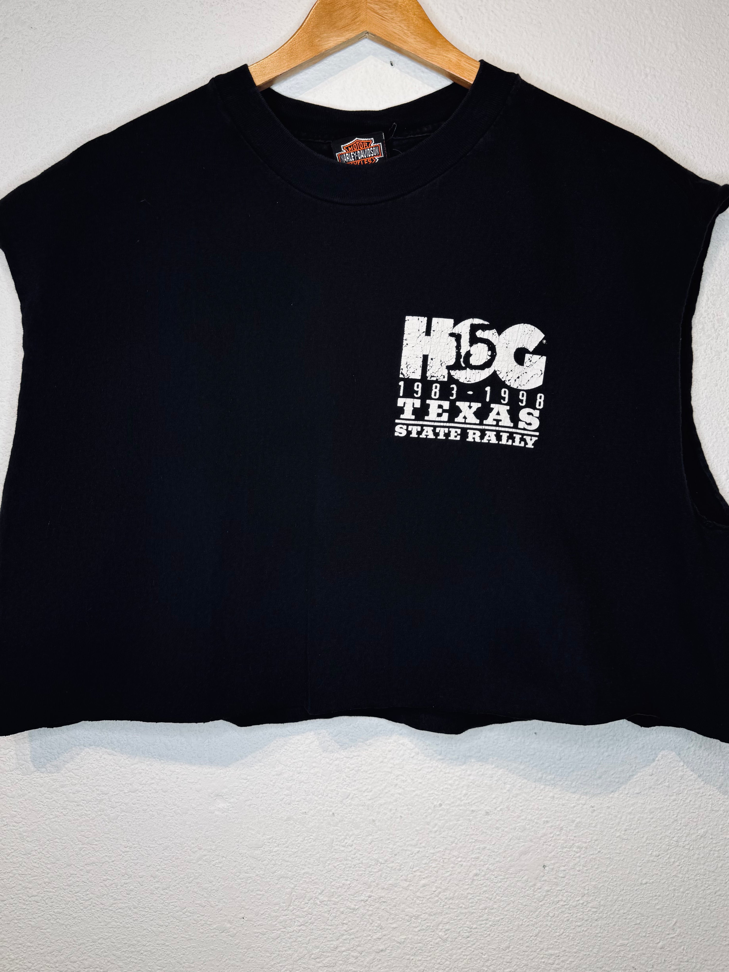 HOG '98 Harley Vintage Crop Tank