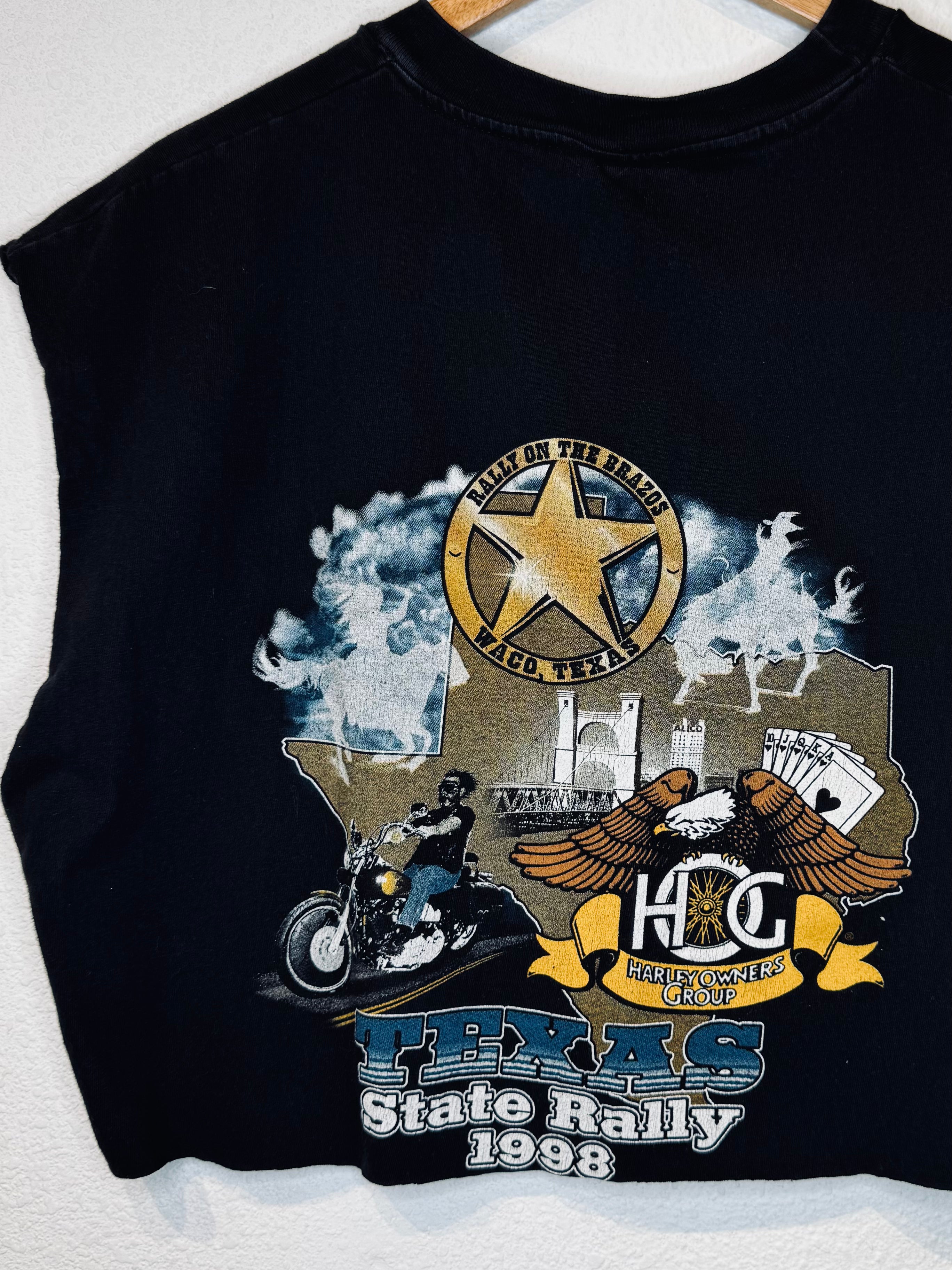 HOG '98 Harley Vintage Crop Tank