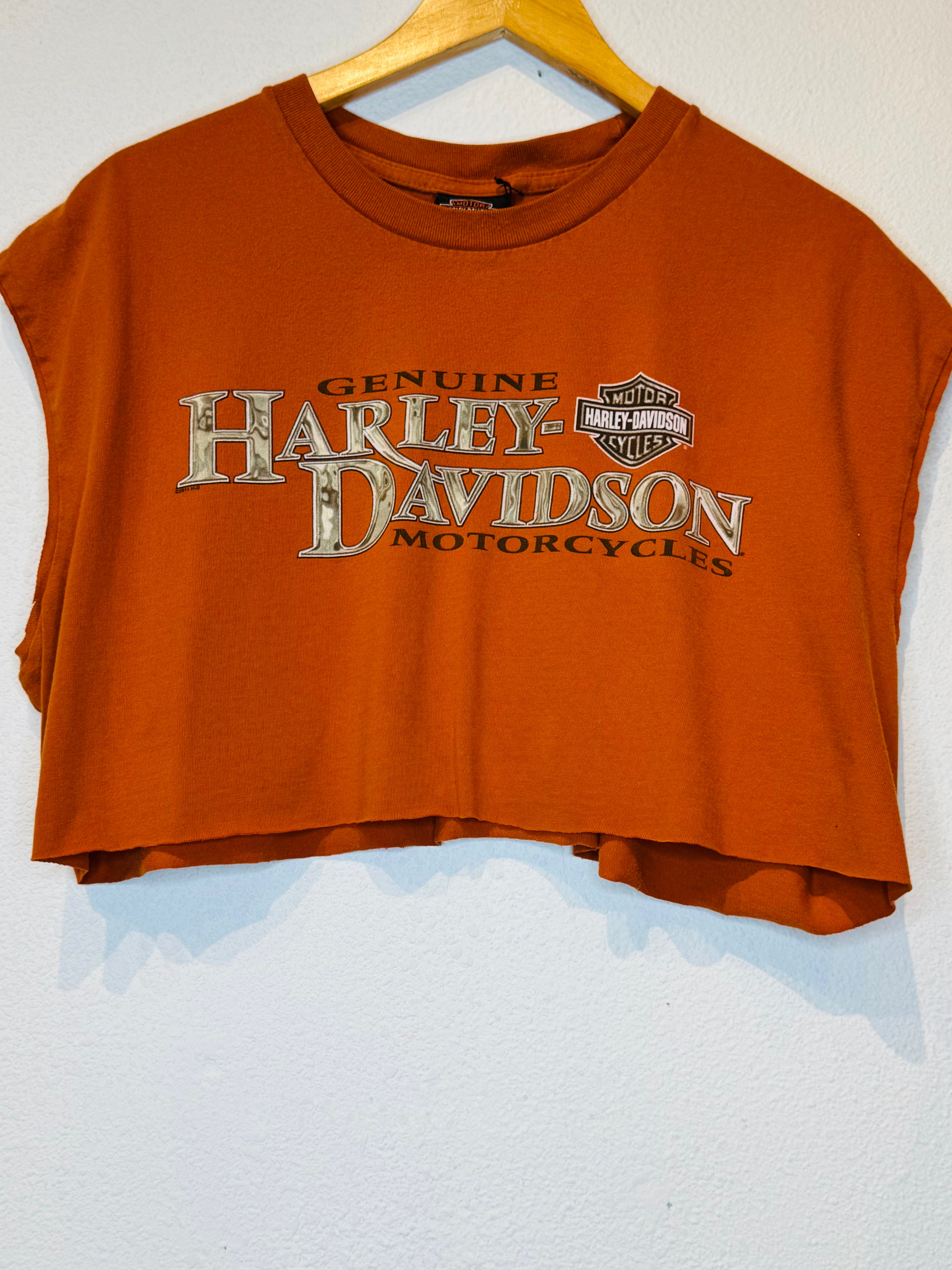 Harbor City Harley Vintage Crop Tank