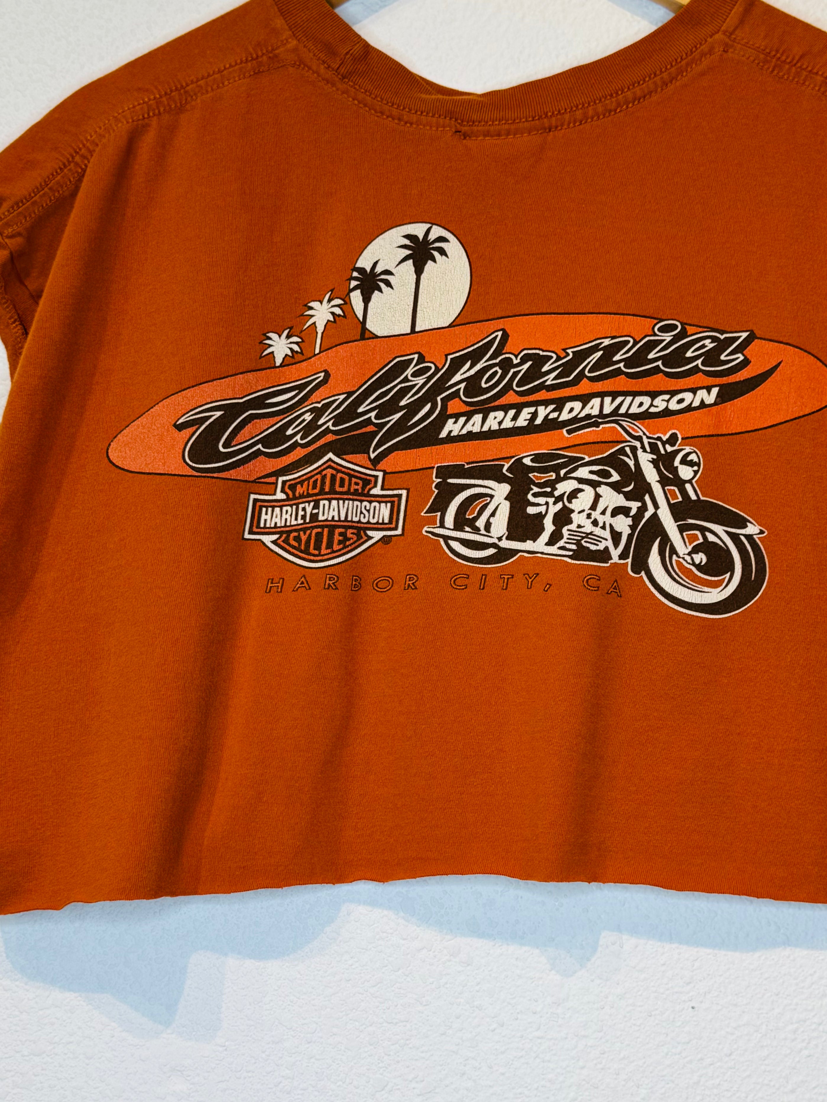 Harbor City Harley Vintage Crop Tank