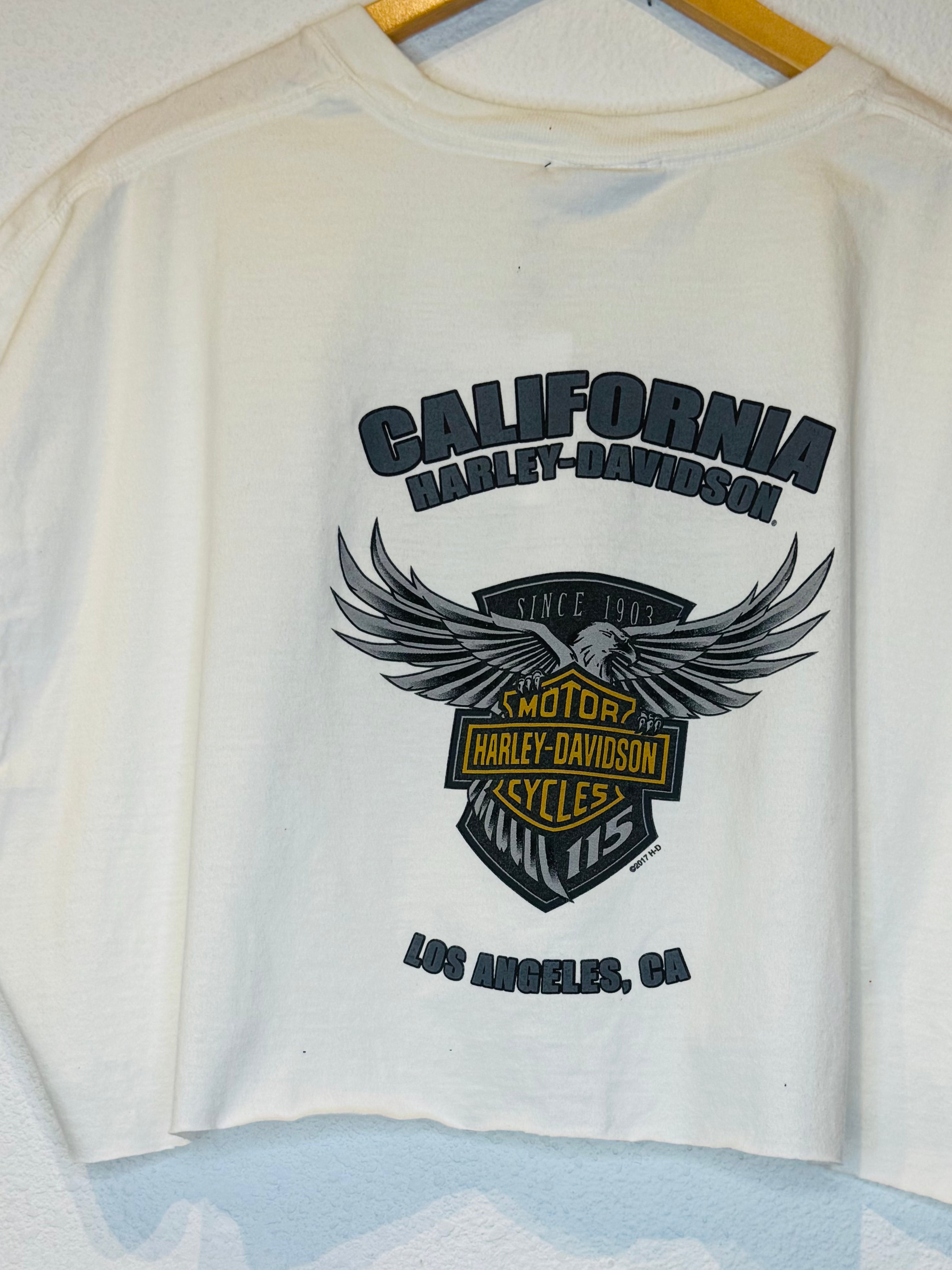 Los Angeles Harley Vintage Crop Tank