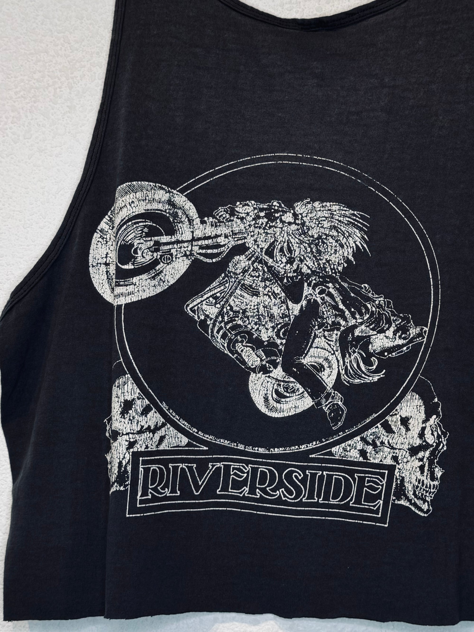 Riverside Harley Vintage Crop Tank