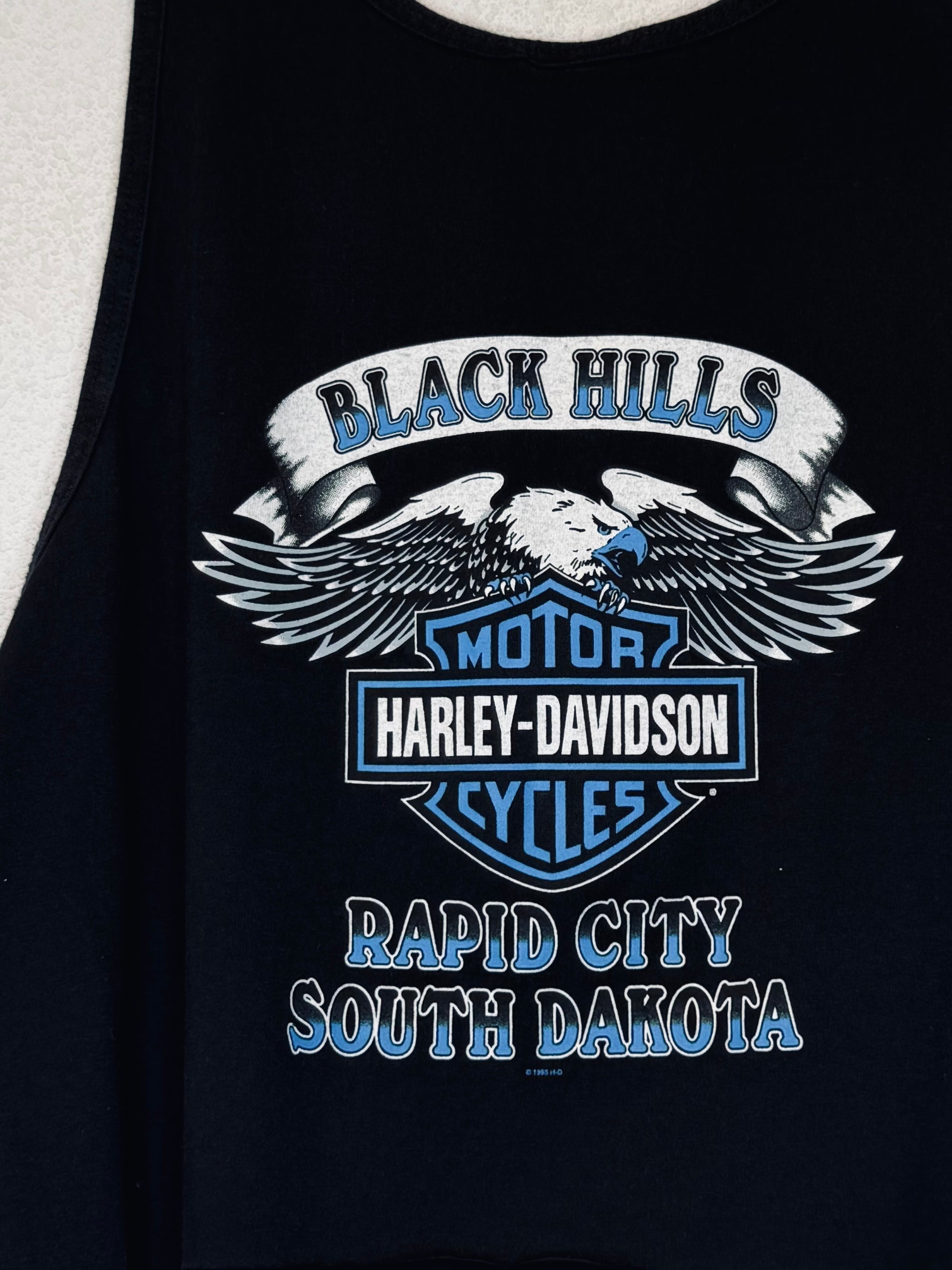 Rapid City Harley Vintage Crop Tank