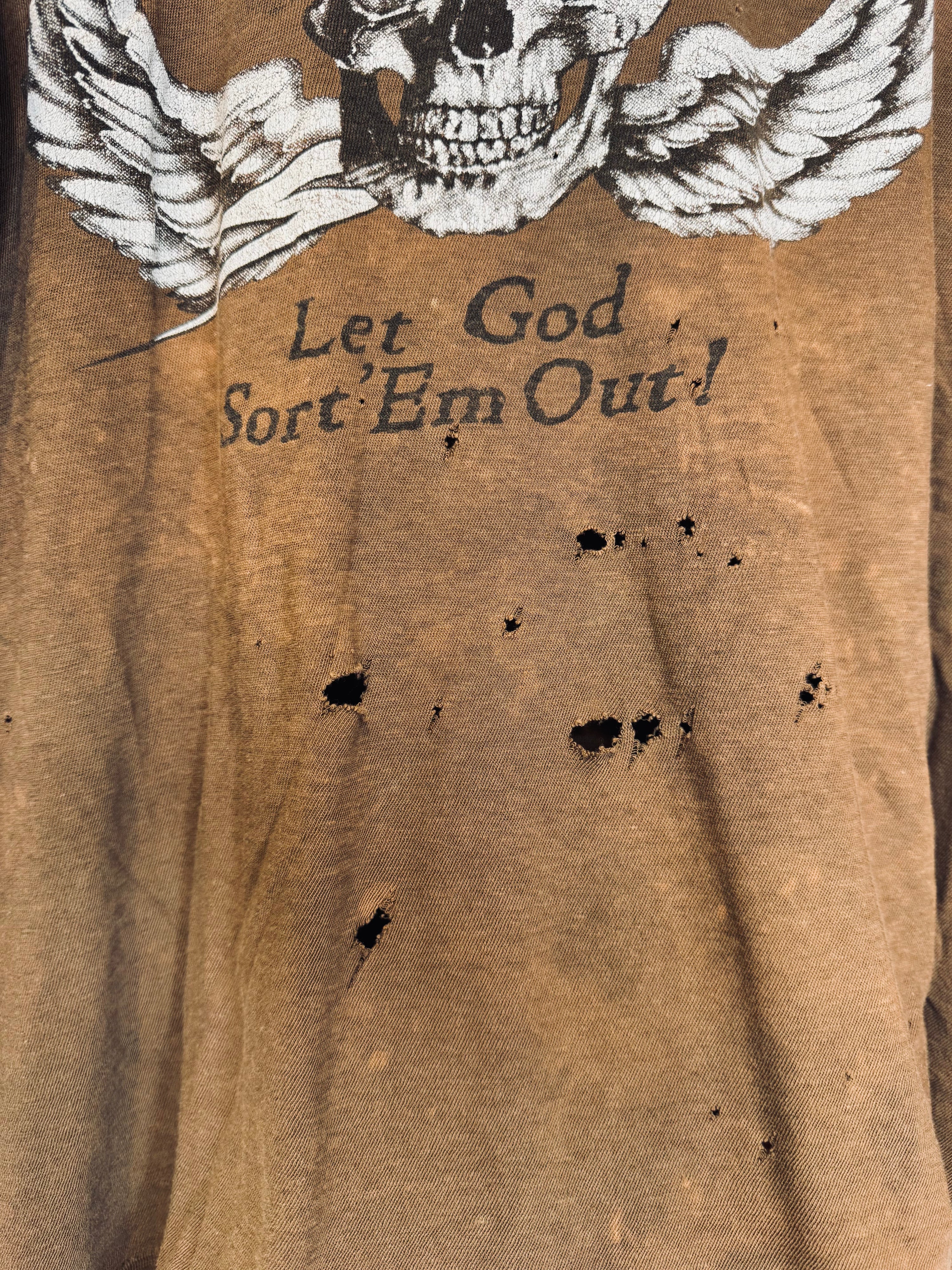 80's Kill 'Em Vintage Tee - Burnout