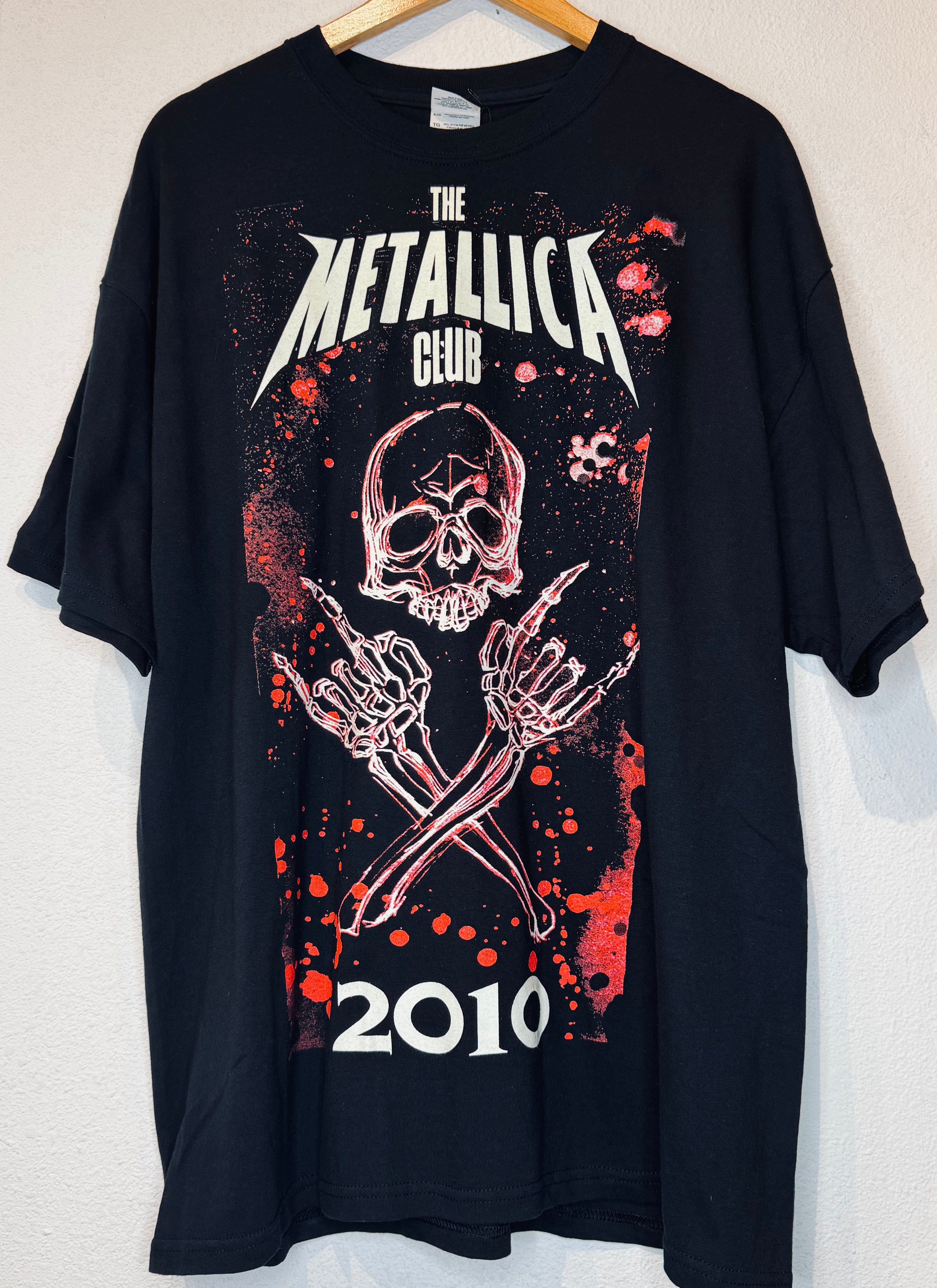 Metallica Club Vintage Tee - Burnout