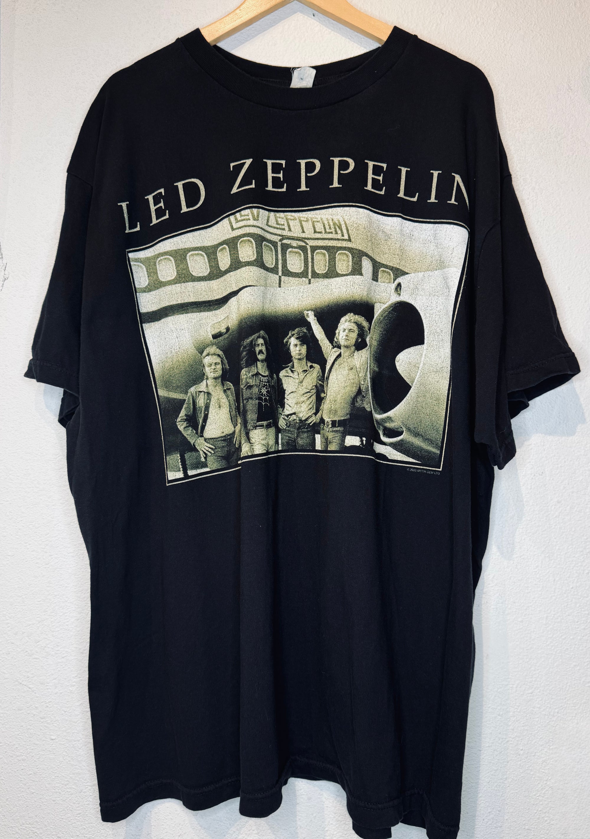 Led Zeppelin Starship Vintage Tee - Burnout