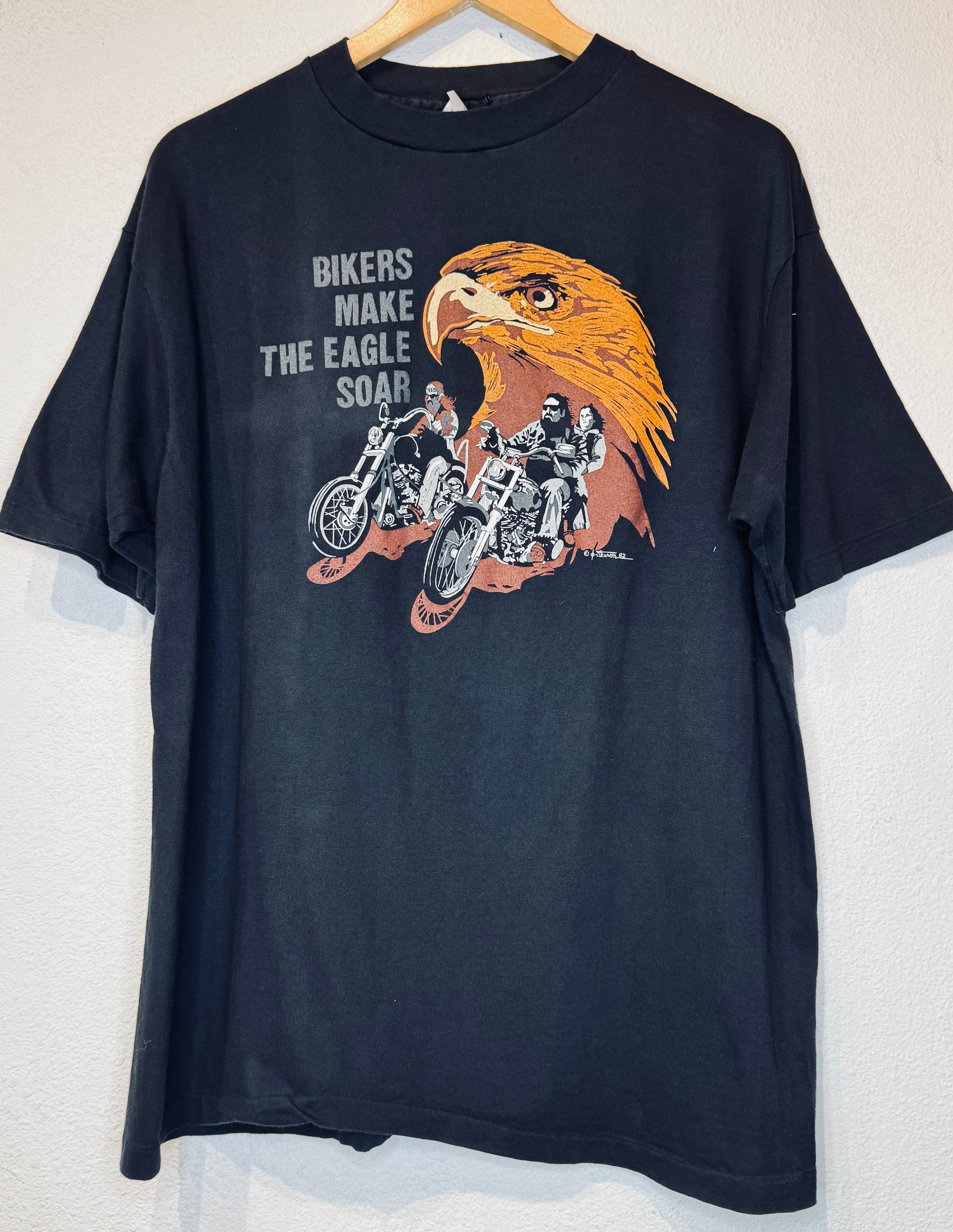 Seaside Harley Vintage Tee - Burnout