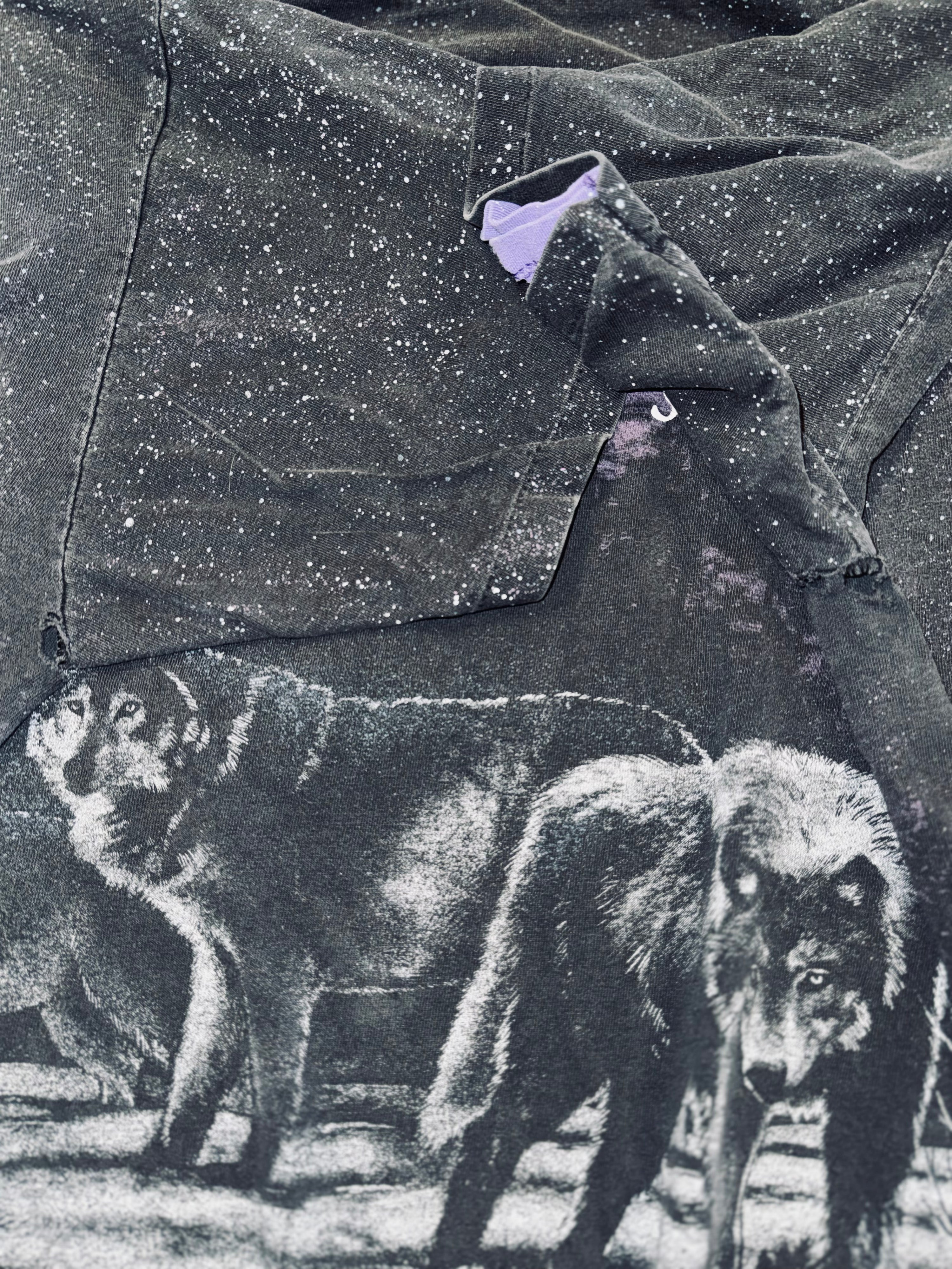Sitka Alaska Wolf Vintage Tee - Burnout
