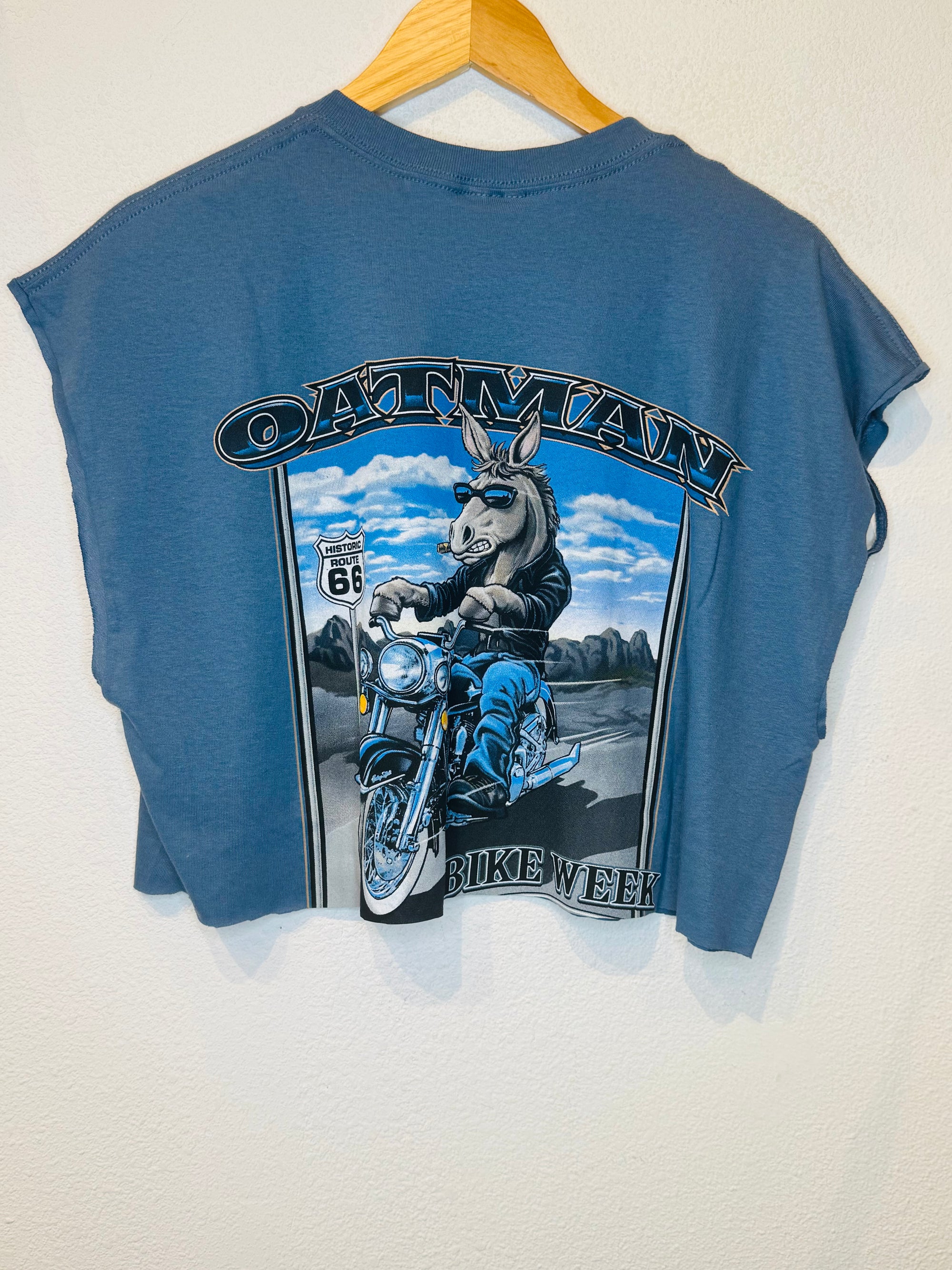 Oatman Bike Week Vintage Crop Tank