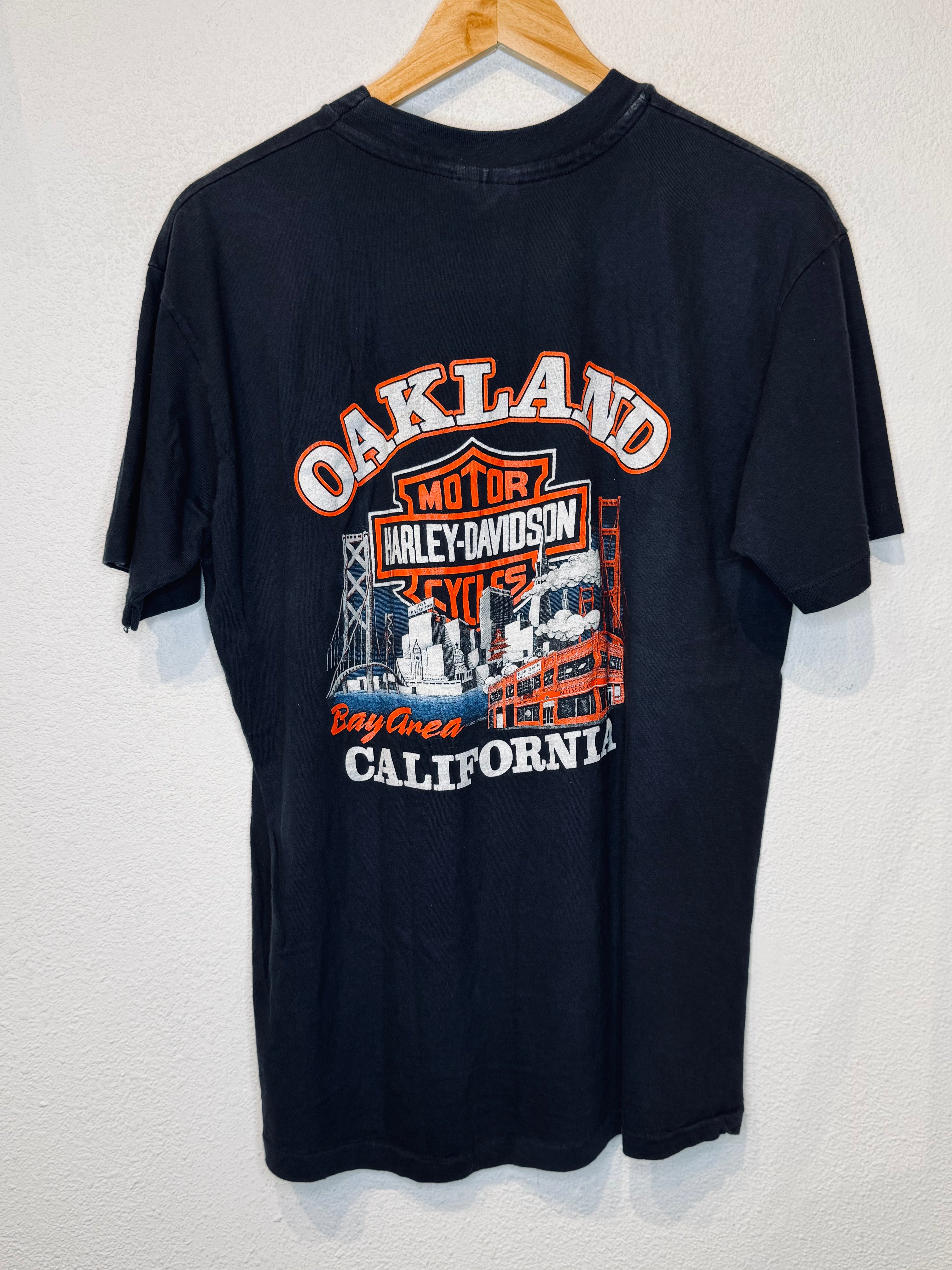 American by Birth Harley Vintage Tee