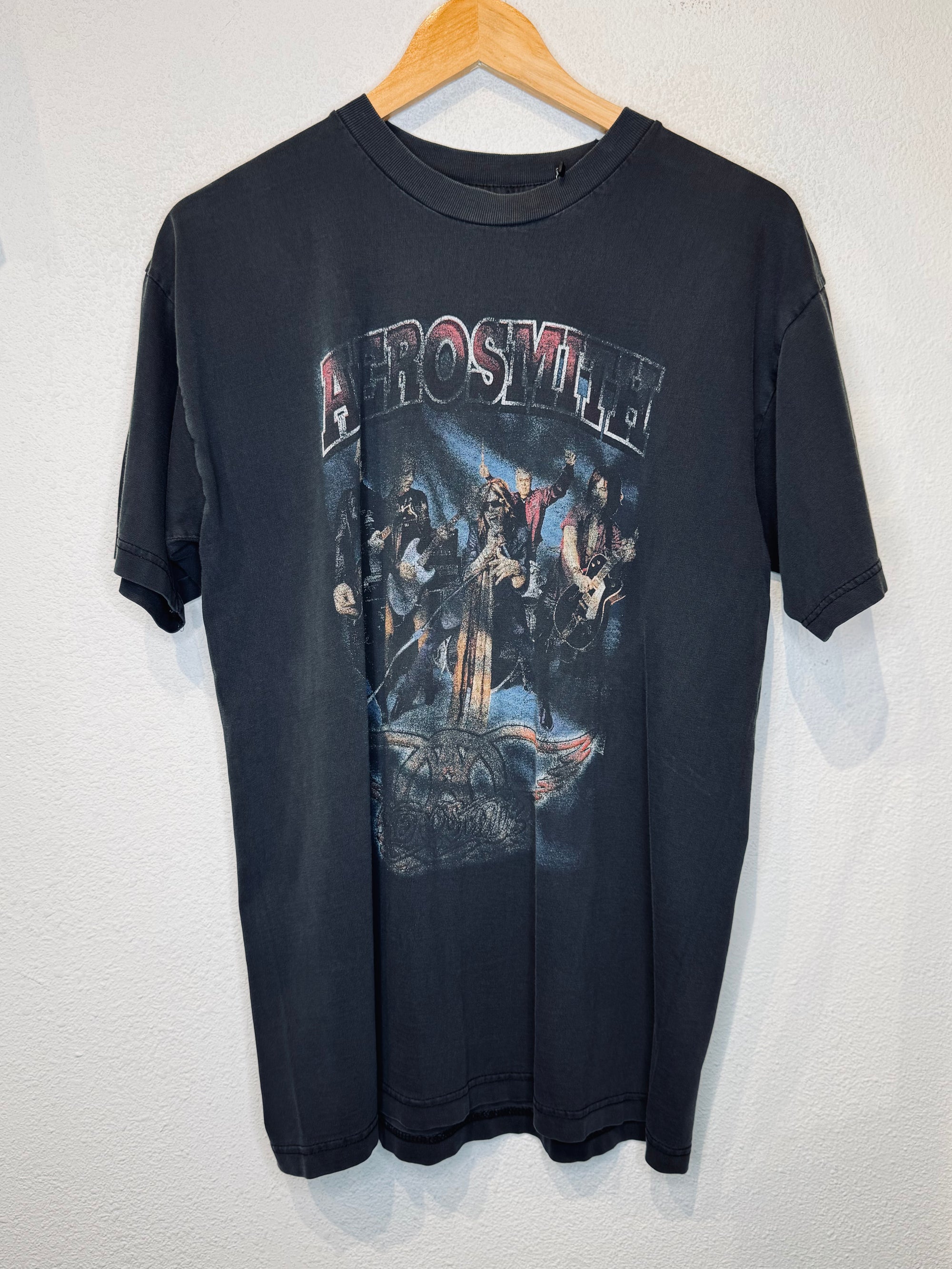 Aerosmith Push Play '01 Vintage Tee