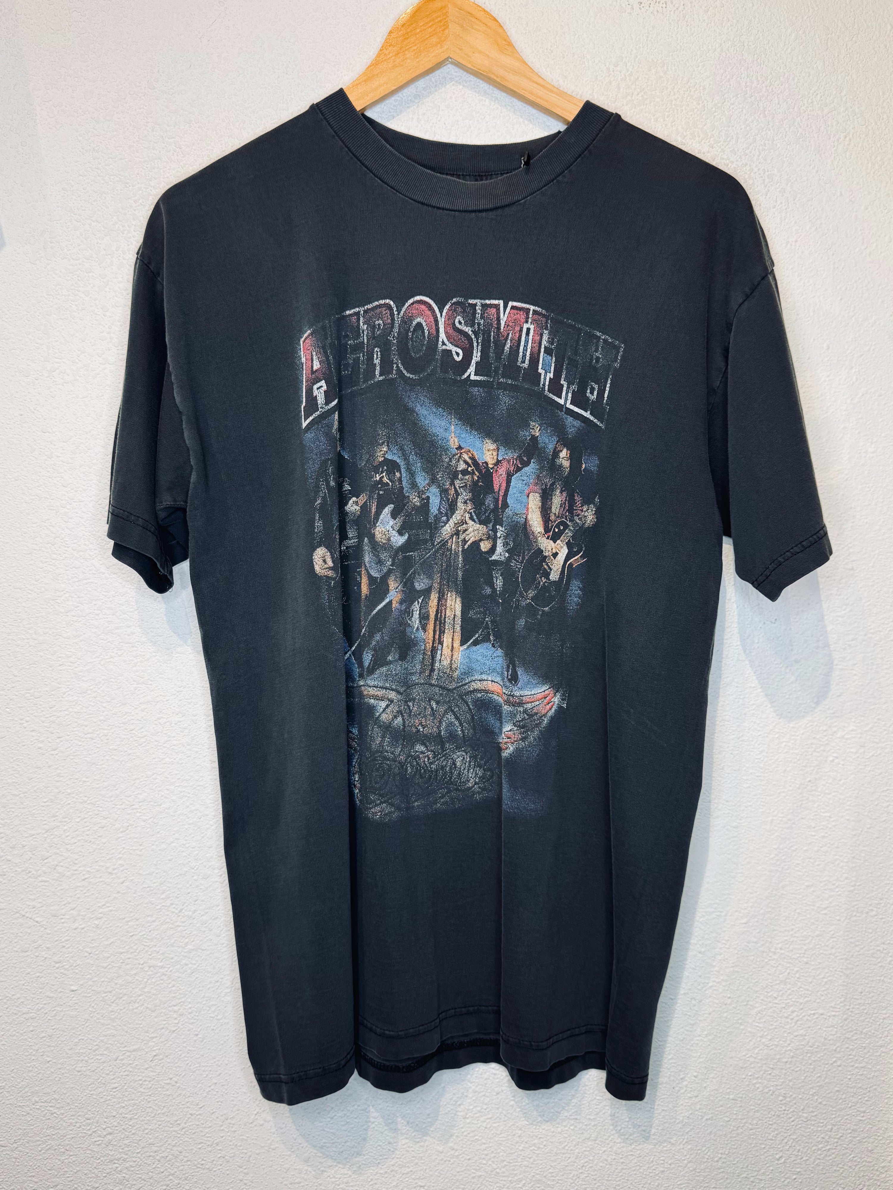 Aerosmith Push Play '01 Vintage Tee