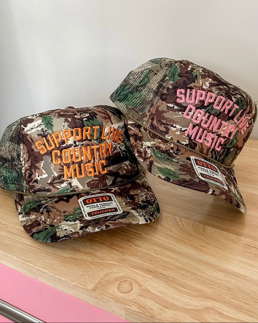 Support Country Trucker Hat