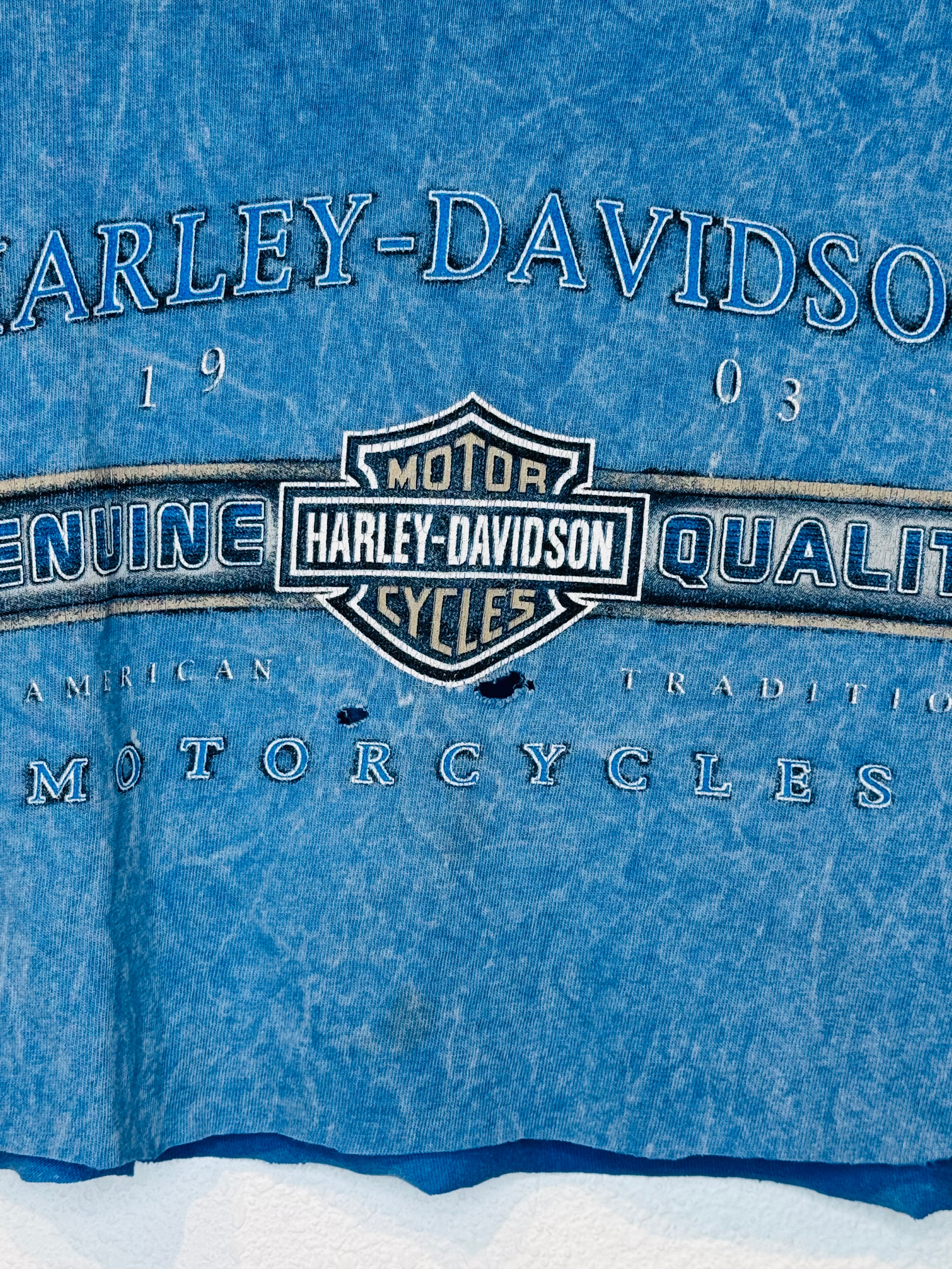 Chandler Harley Vintage Crop Tank - Burnout